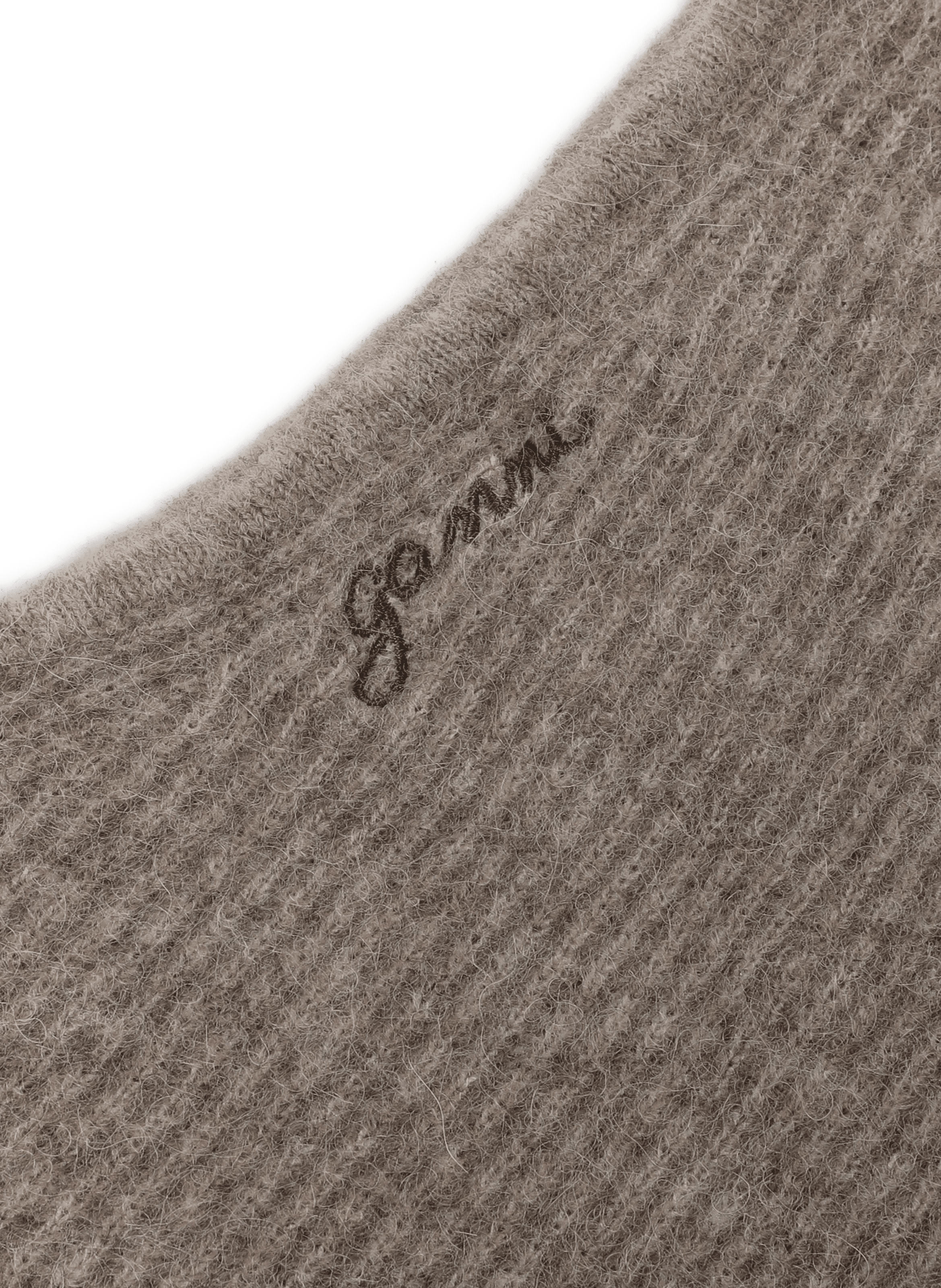 Fluffy Tie-Up Hoodie GANNI Multicolour