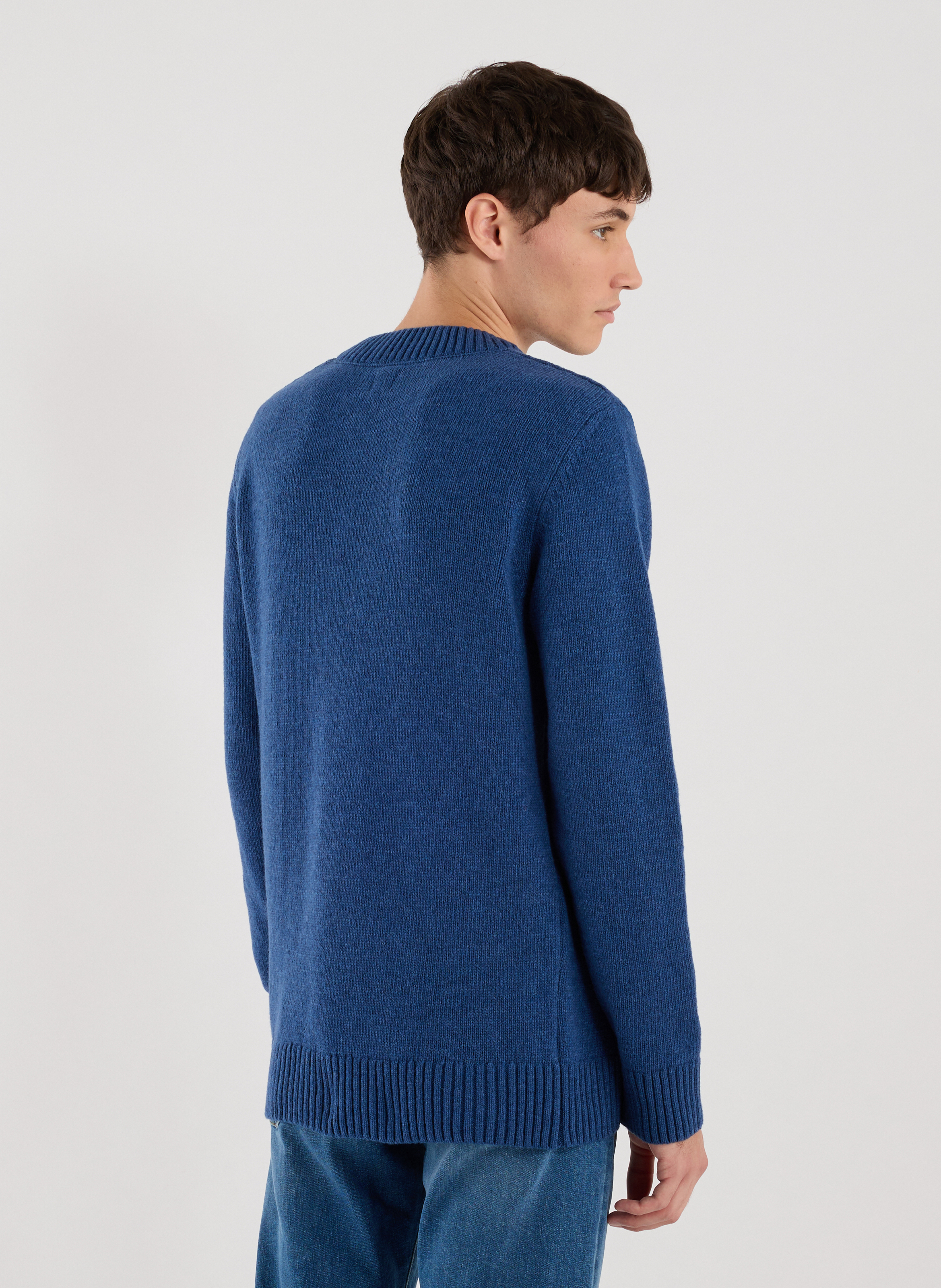 Pull Efil uni  AU PRINTEMPS PARIS Bleu