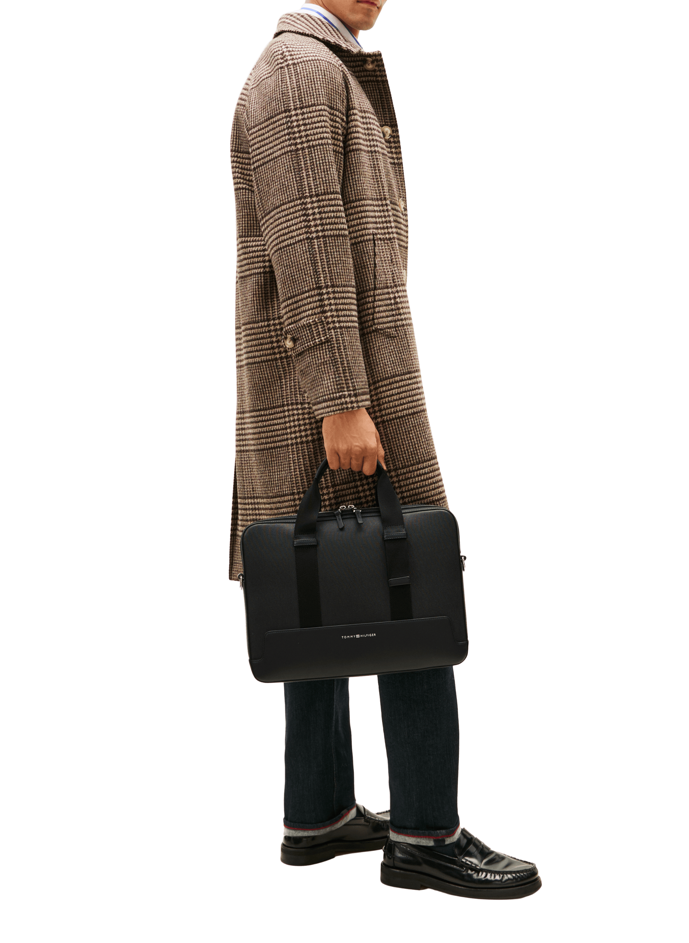 Pochette pour ordinateur TOMMY HILFIGER Noir