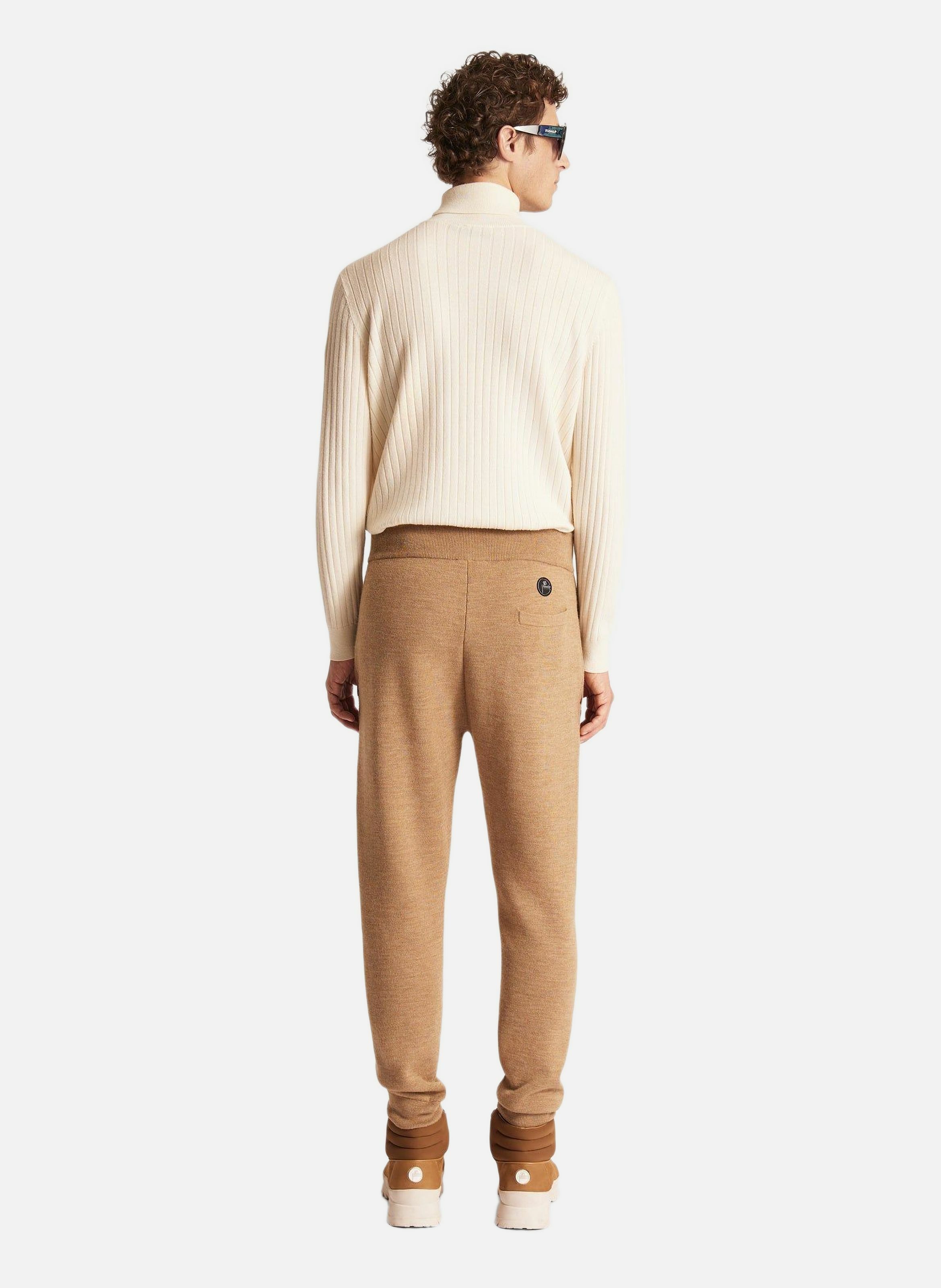 Pantalon gaston coupe ample FUSALP Beige