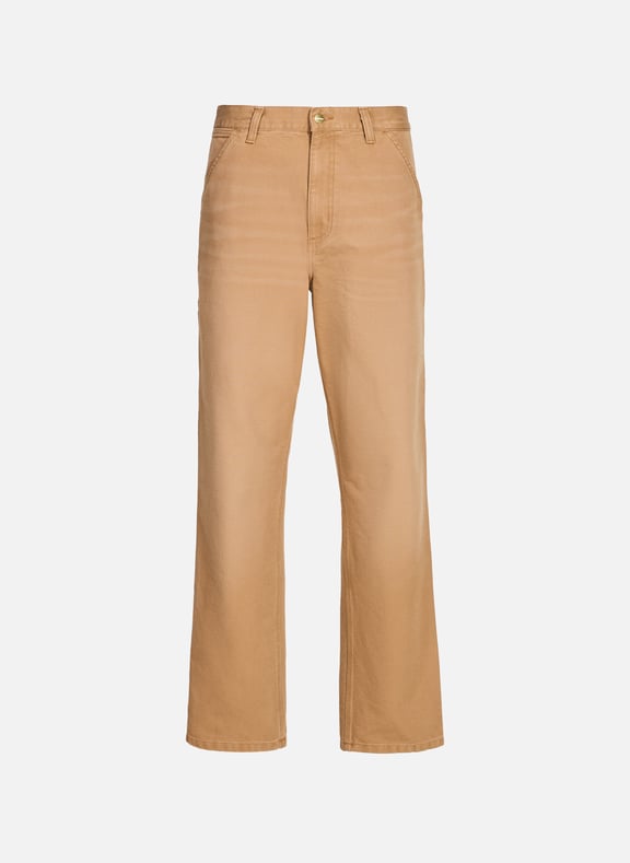 Plain cotton trousers Beige by CARHARTT WIP CARHARTT WIP Plain cotton trousers Beige