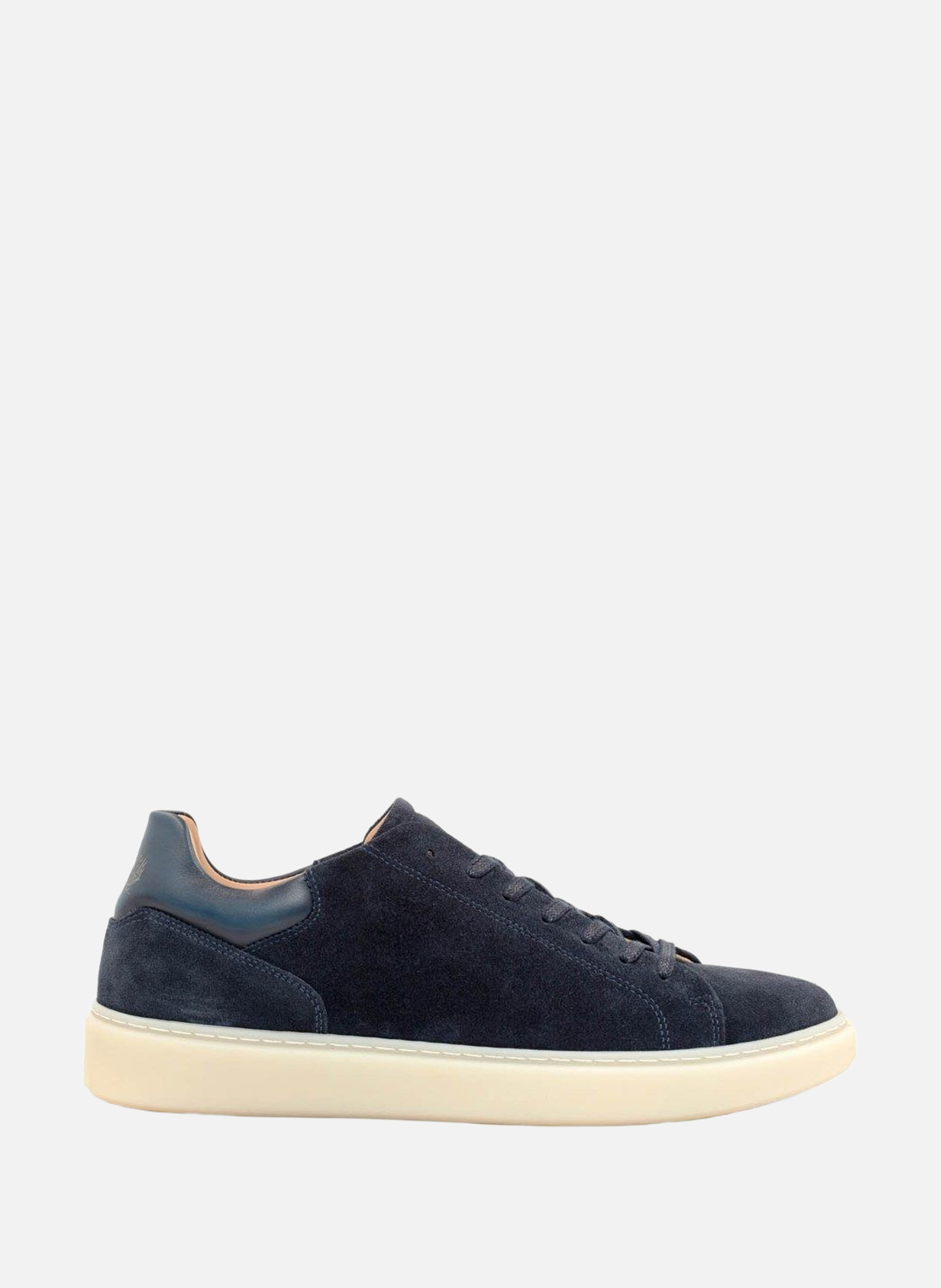 Sneakers daim daytona FINSBURY Bleu