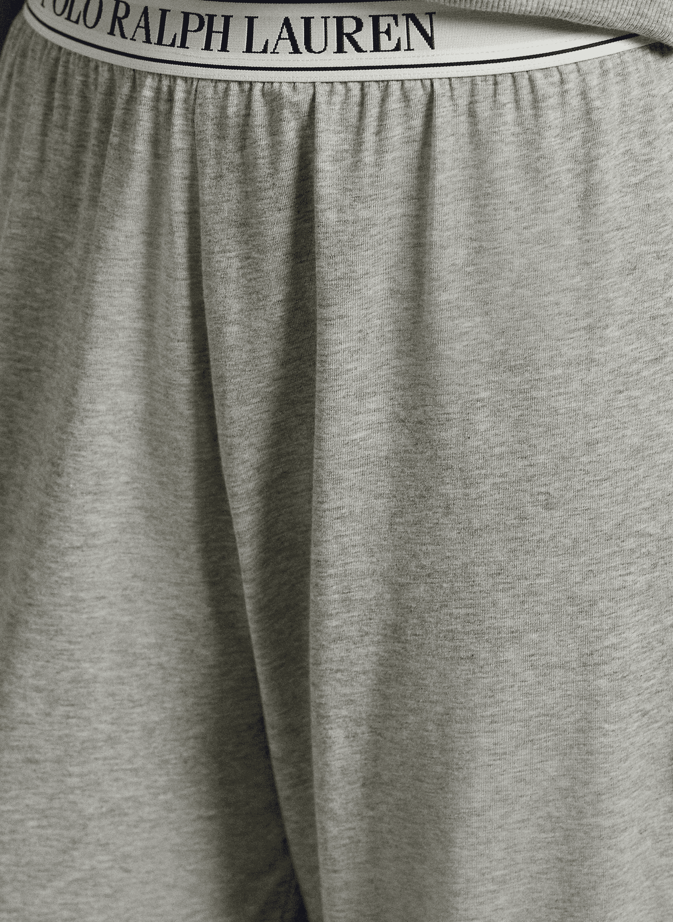 Pantalon de pyjama en coton mélangé POLO RALPH LAUREN Gris