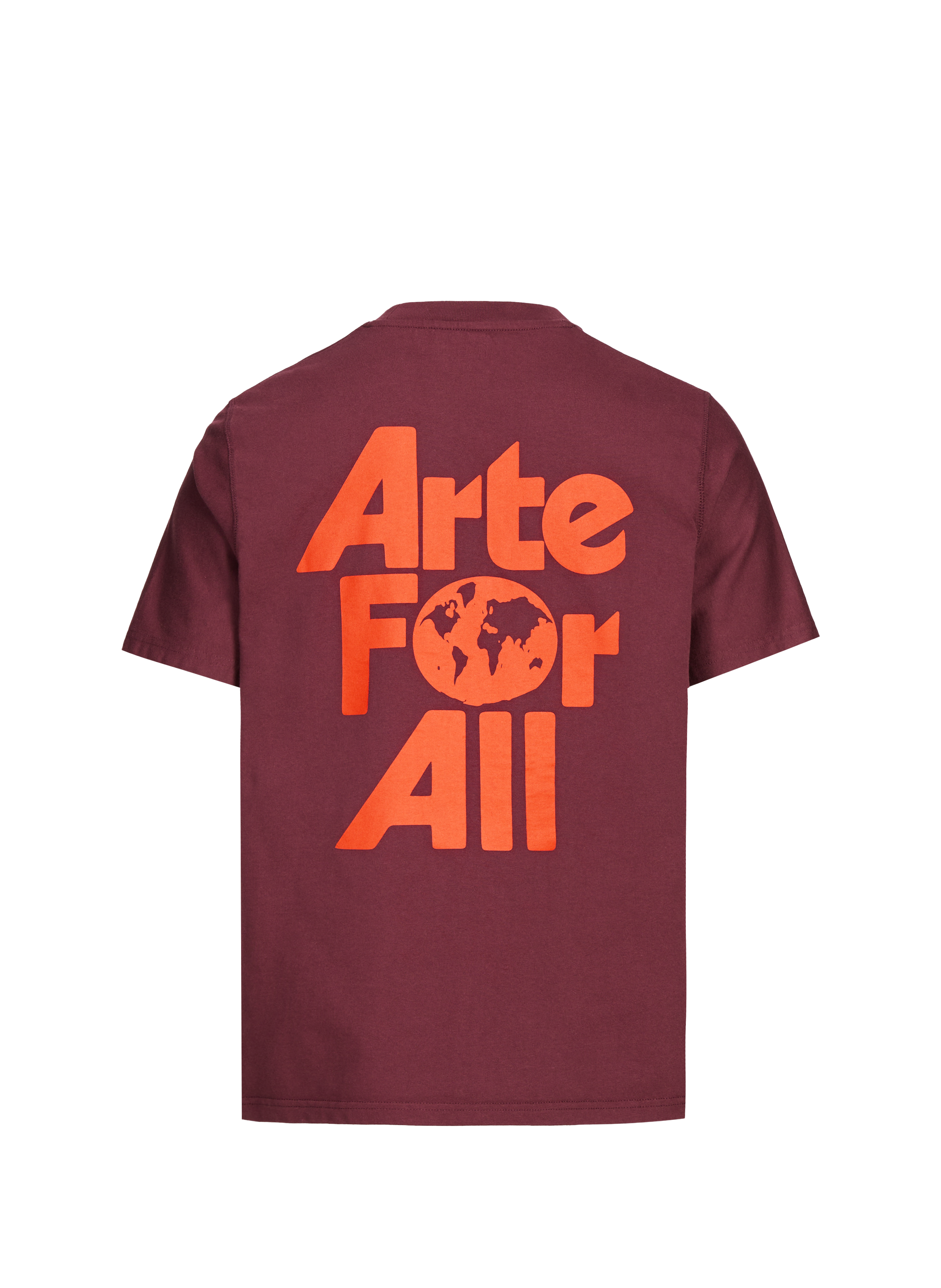 T-shirt col rond en coton ARTE ANTWERP Rouge