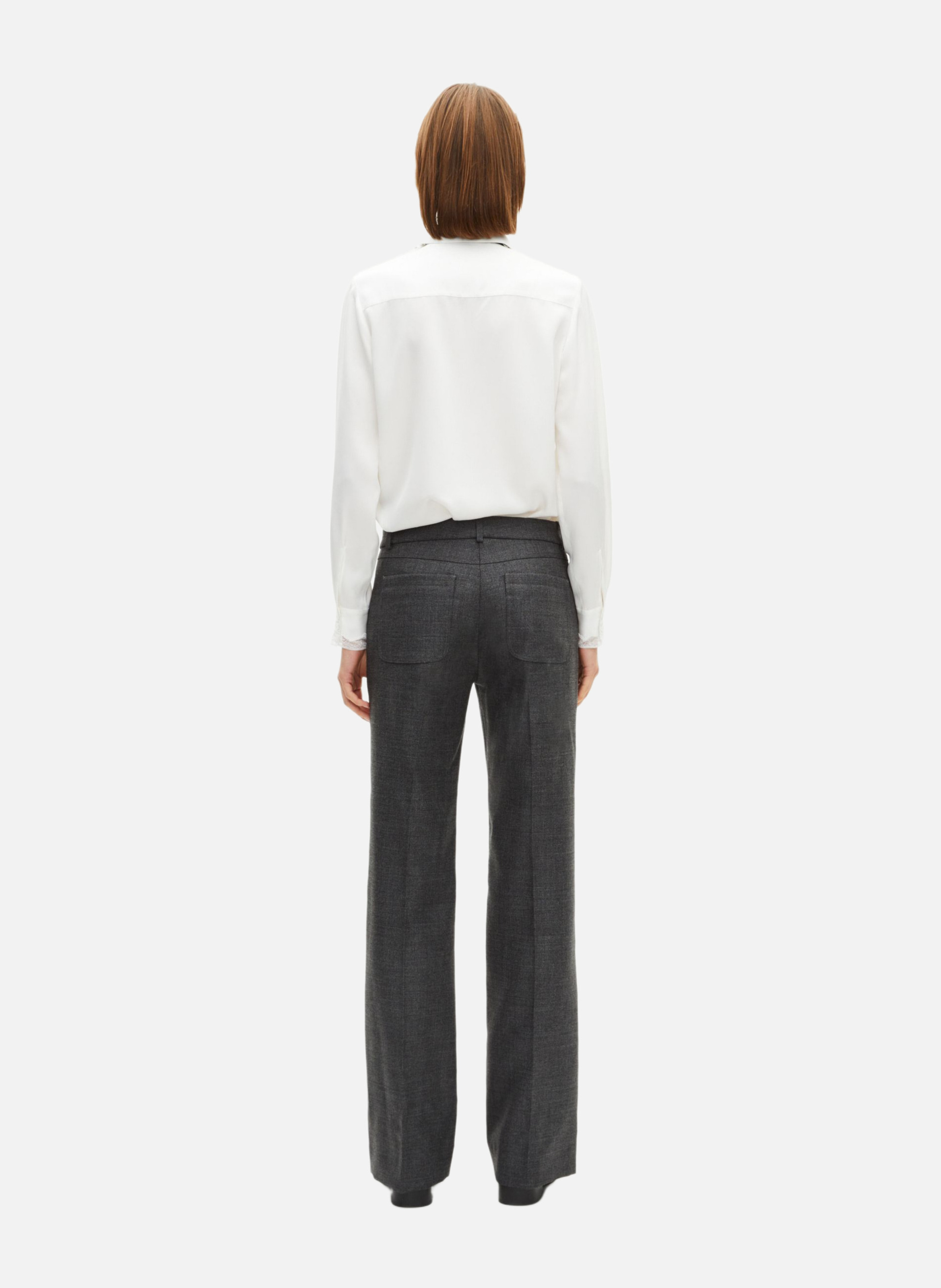 Pantalon tailleur bootcut THE KOOPLES Gris