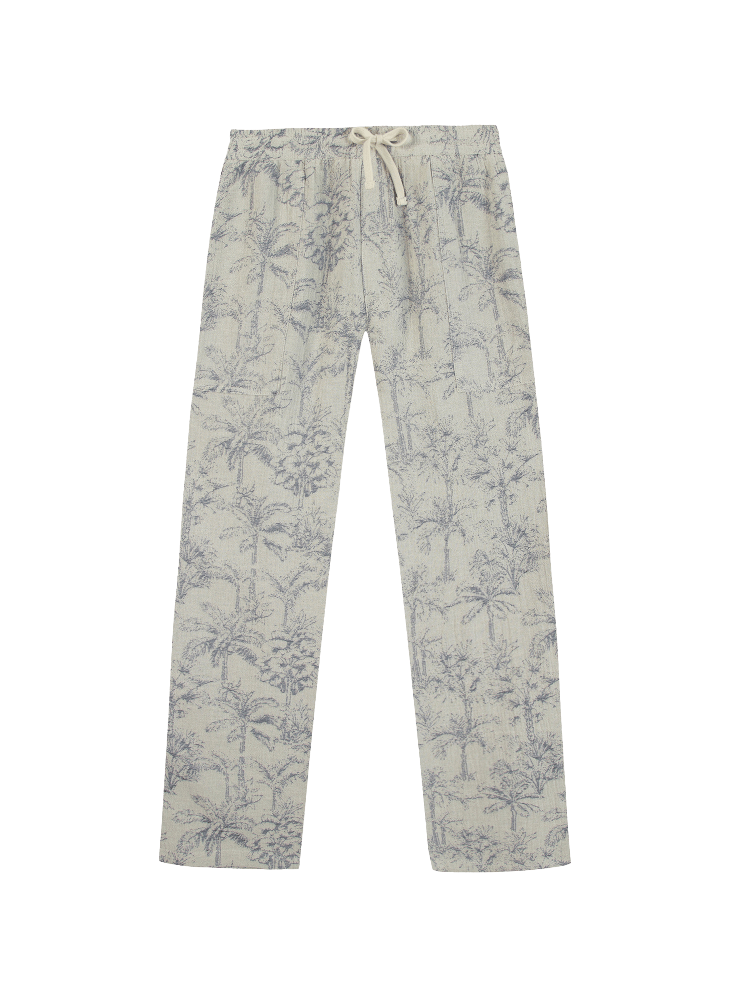 Printed Guignier Trousers MAISON LABICHE Blue