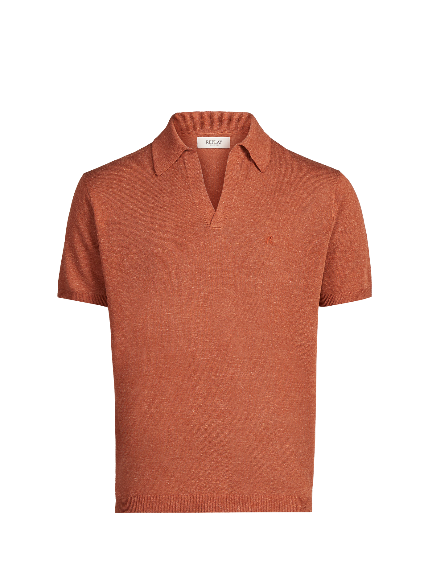 Polo à manches courtes REPLAY Rouge