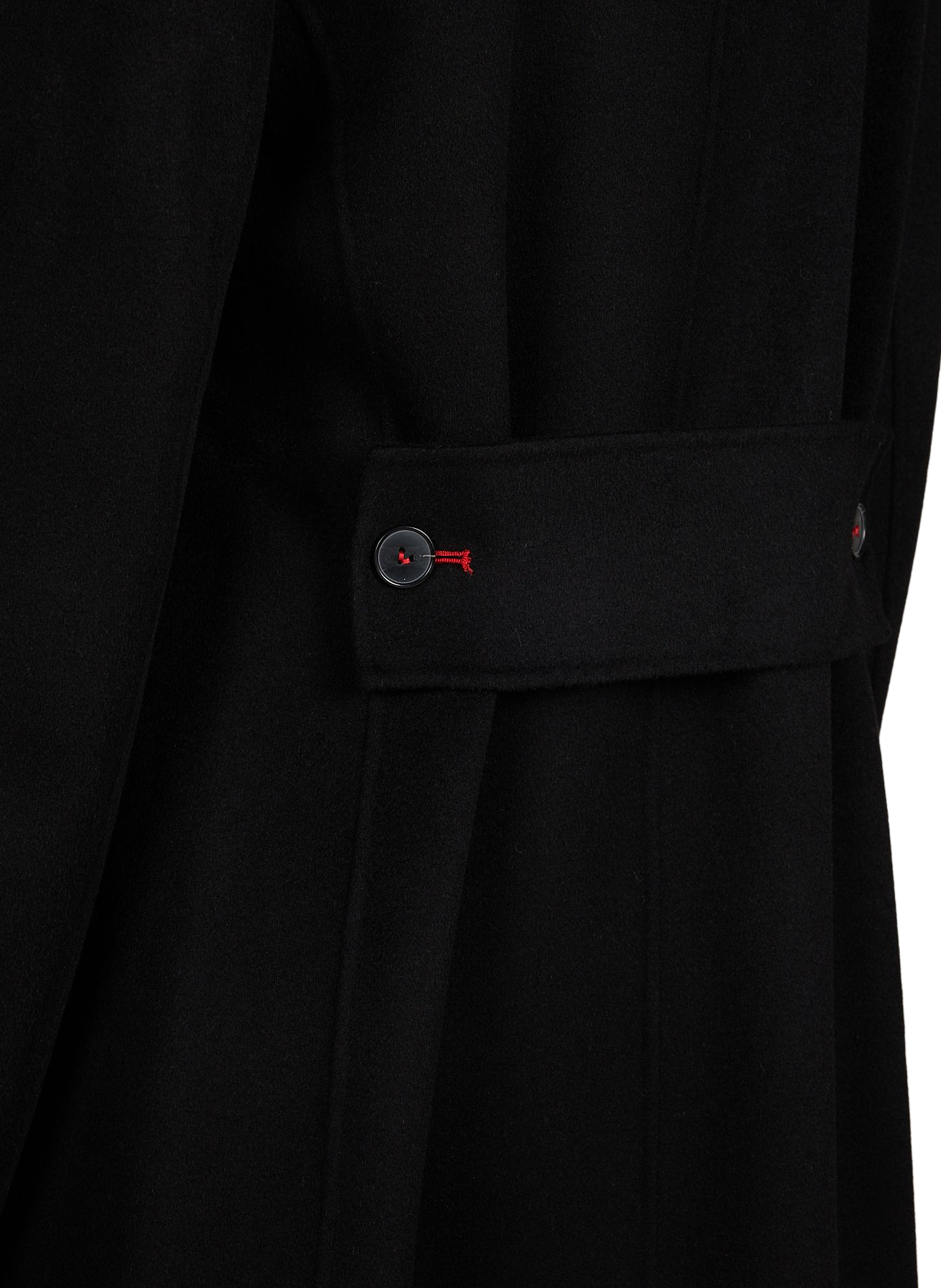 Long wool and cashmere coat VICTORIA BECKHAM Black