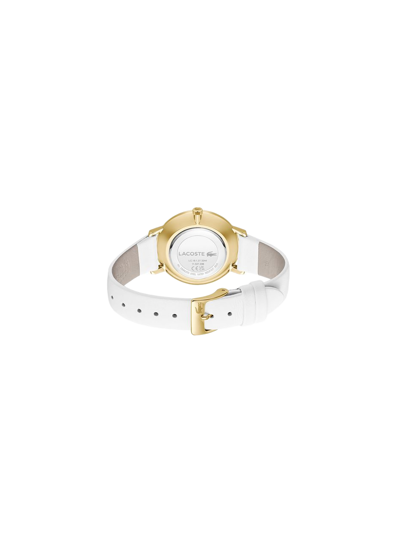 Montre quartz Crocorigin en cuir LACOSTE MONTRES Blanc