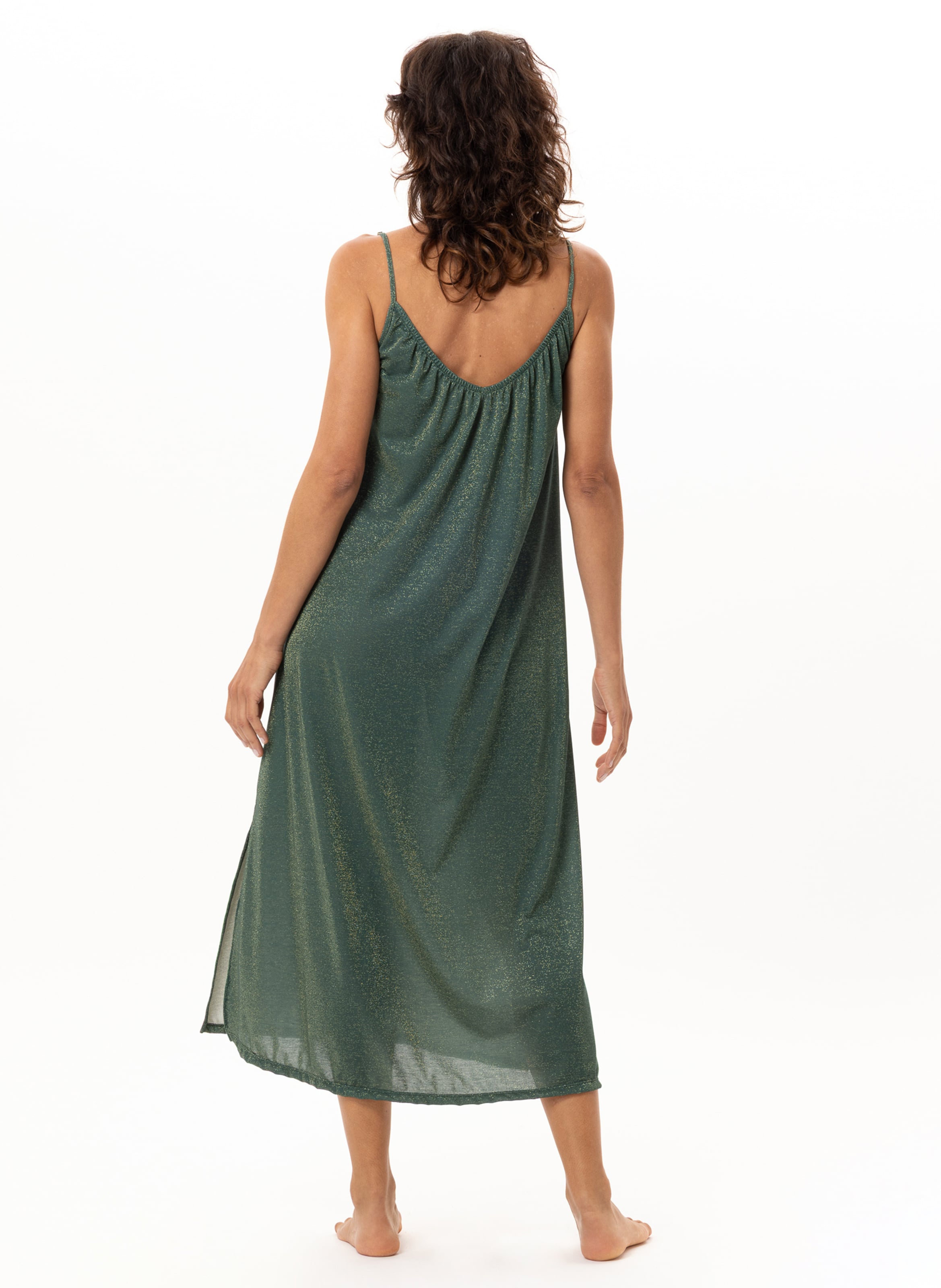 Robe en maille lurex coco 241 LE CHAT Vert