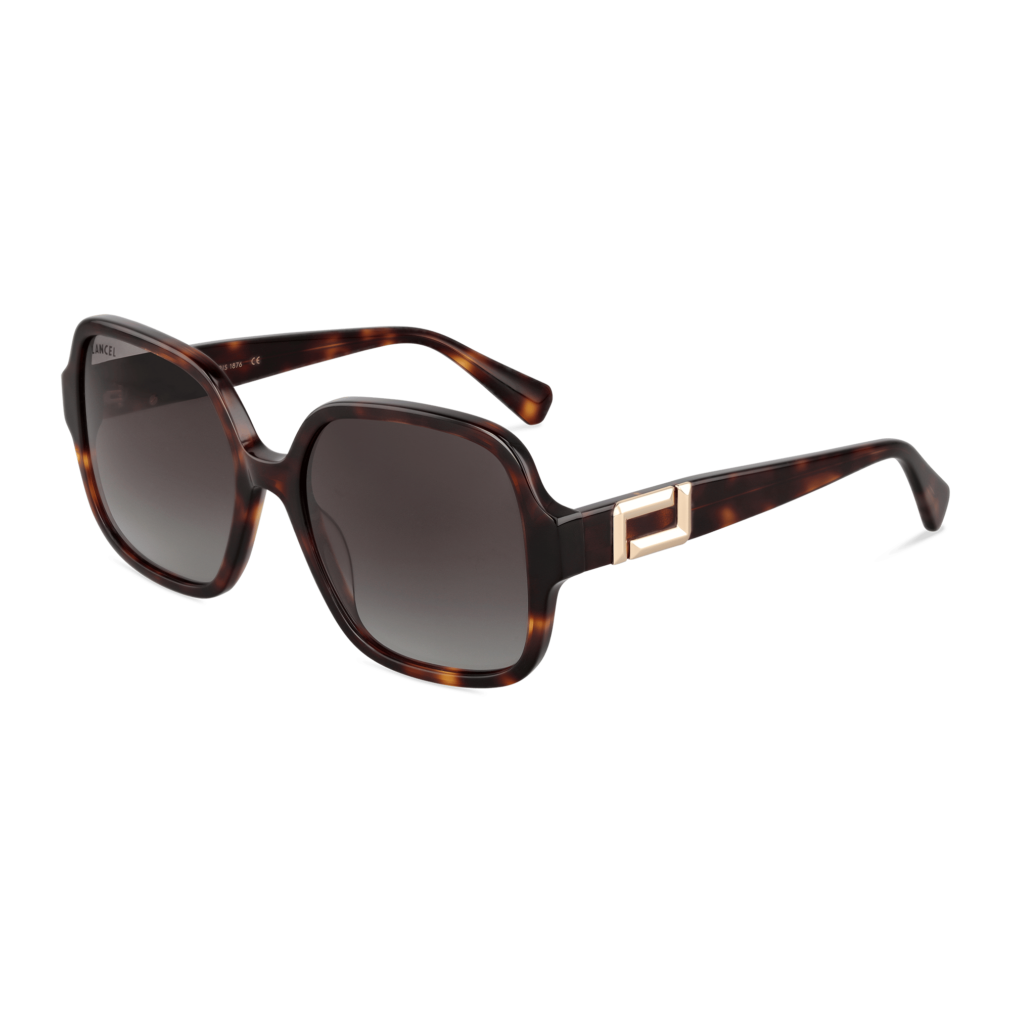 Lunettes de soleil cassandre de lancel en acétate LANCEL Marron