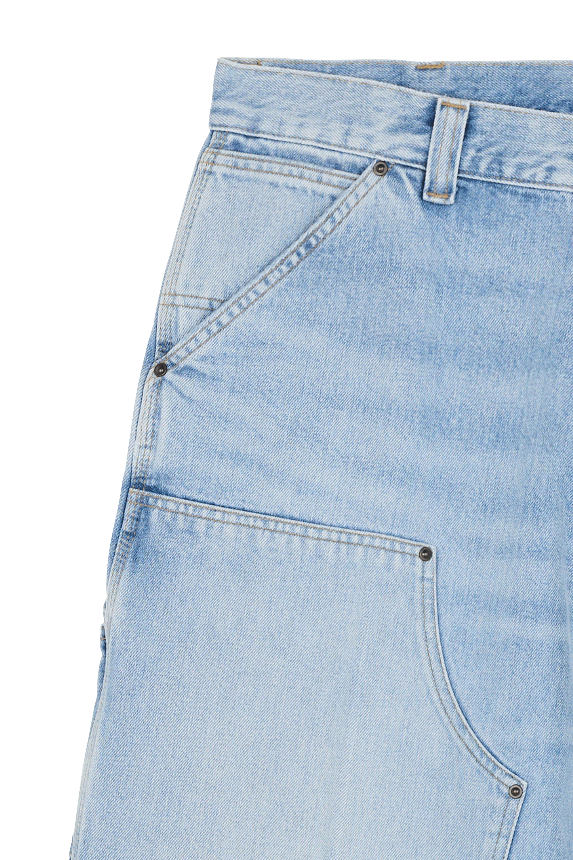 Short og double knee short CARHARTT WIP Bleu