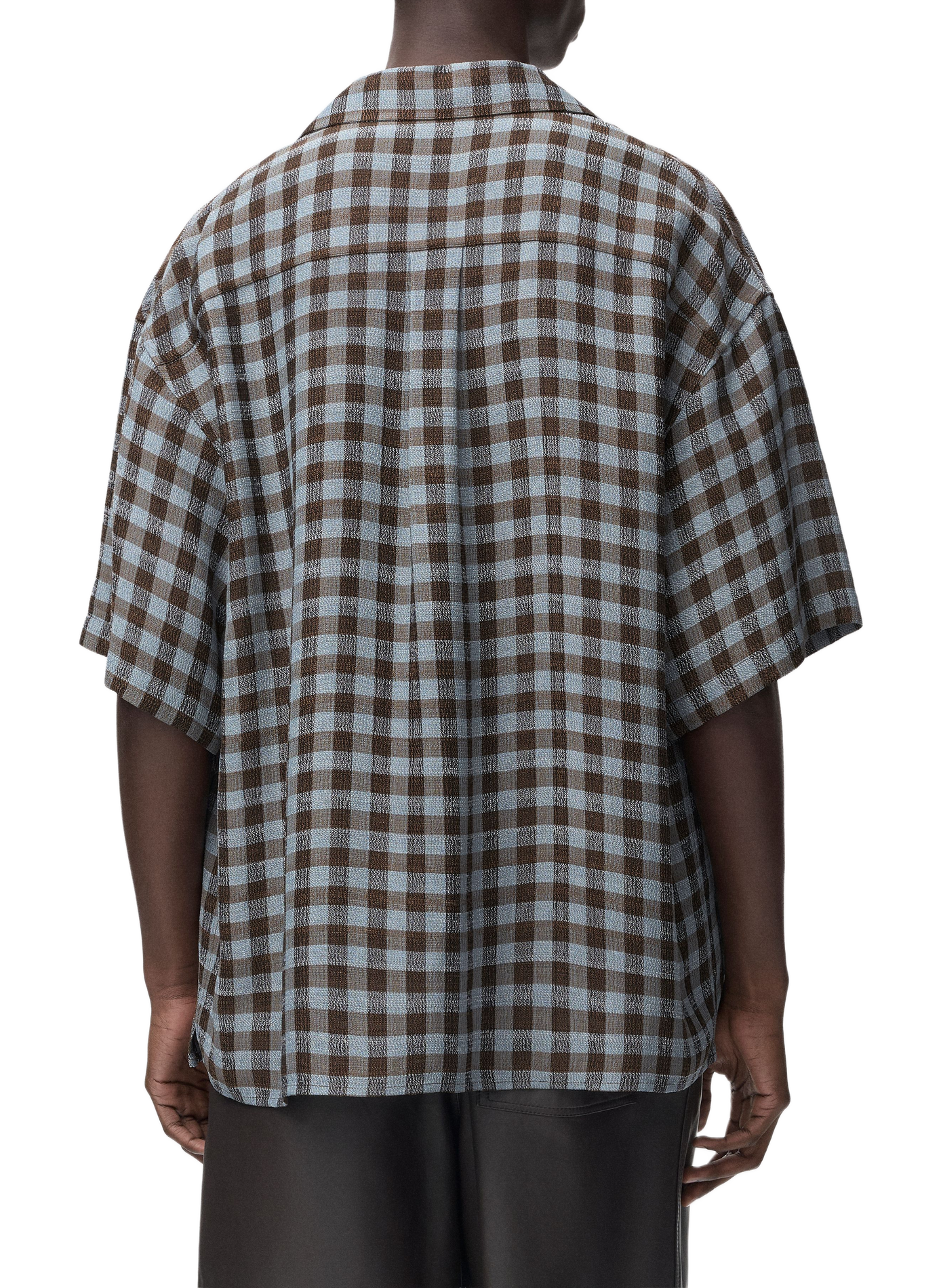 Camisa de cuadros de manga corta LOEWE Multicolor