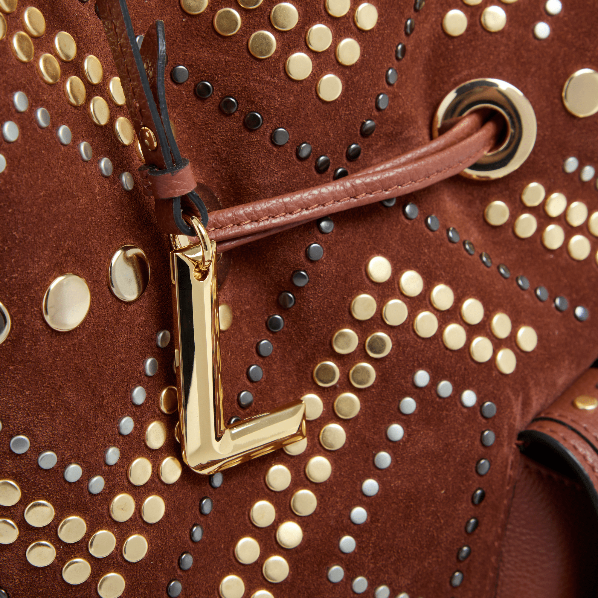 Handtas eerste flirt capsule 150 jaar in kalfsleer LANCEL Rood