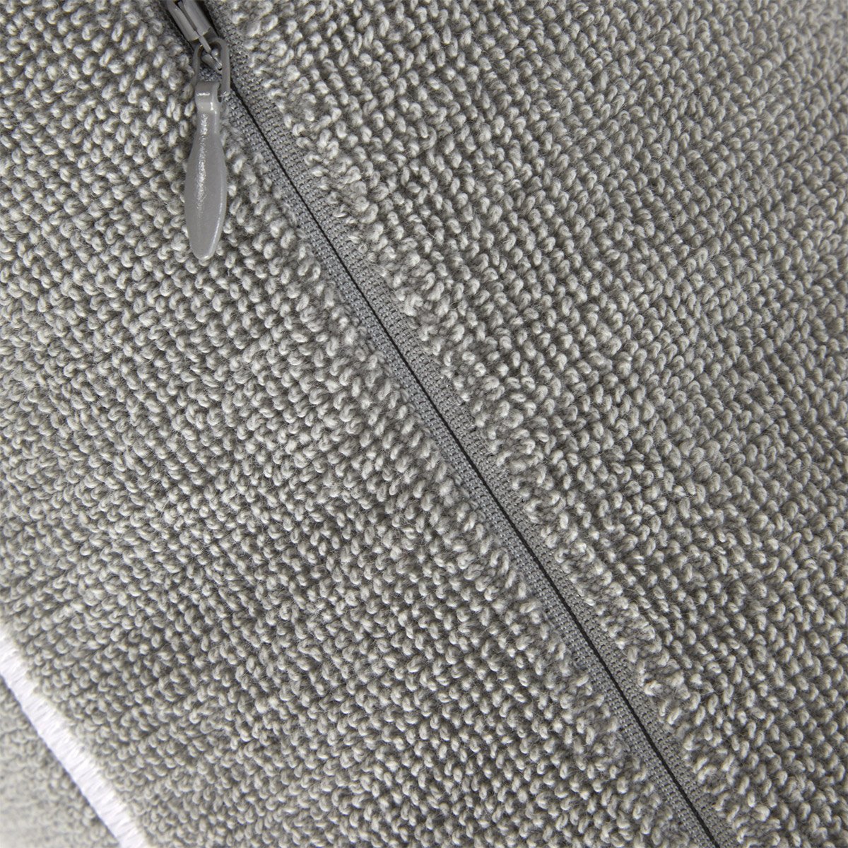 Coussin en coton, croisière YVES DELORME Gris
