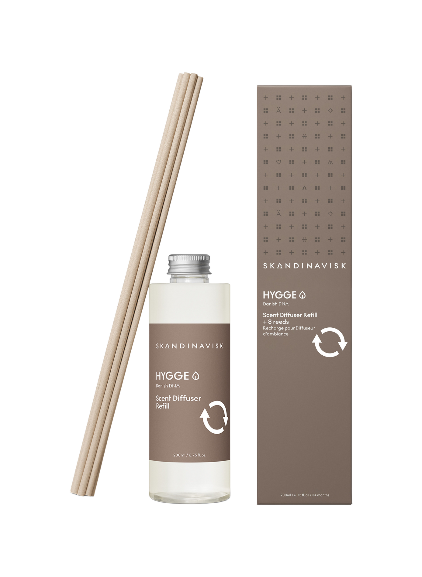 Recharge pour diffuseur de parfum Hygge 200ml SKANDINAVISK Marron