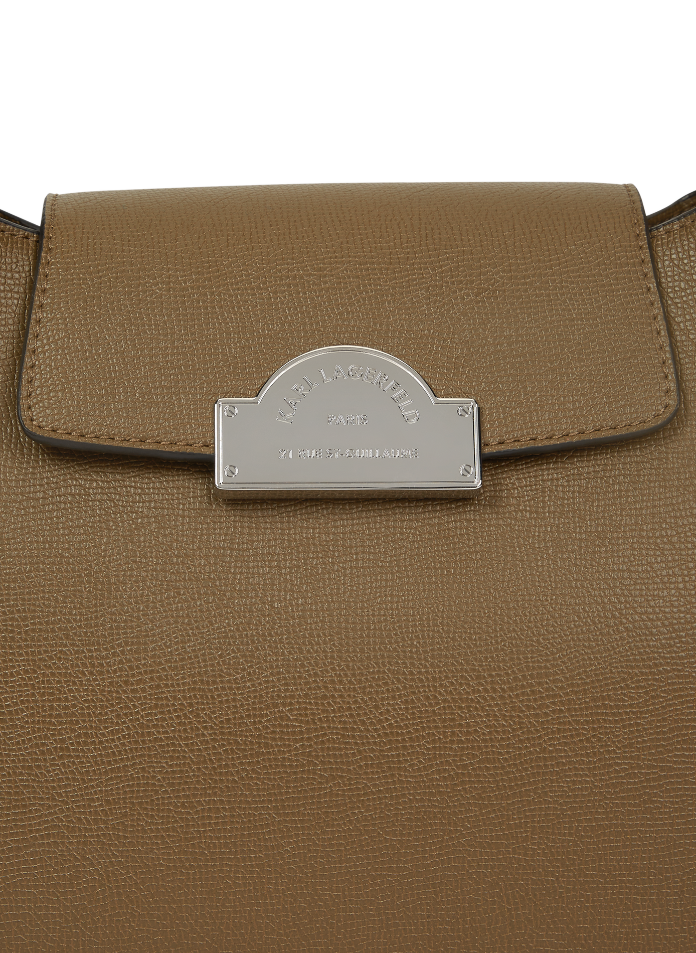 Schultertasche K/RSG Metal KARL LAGERFELD Braun