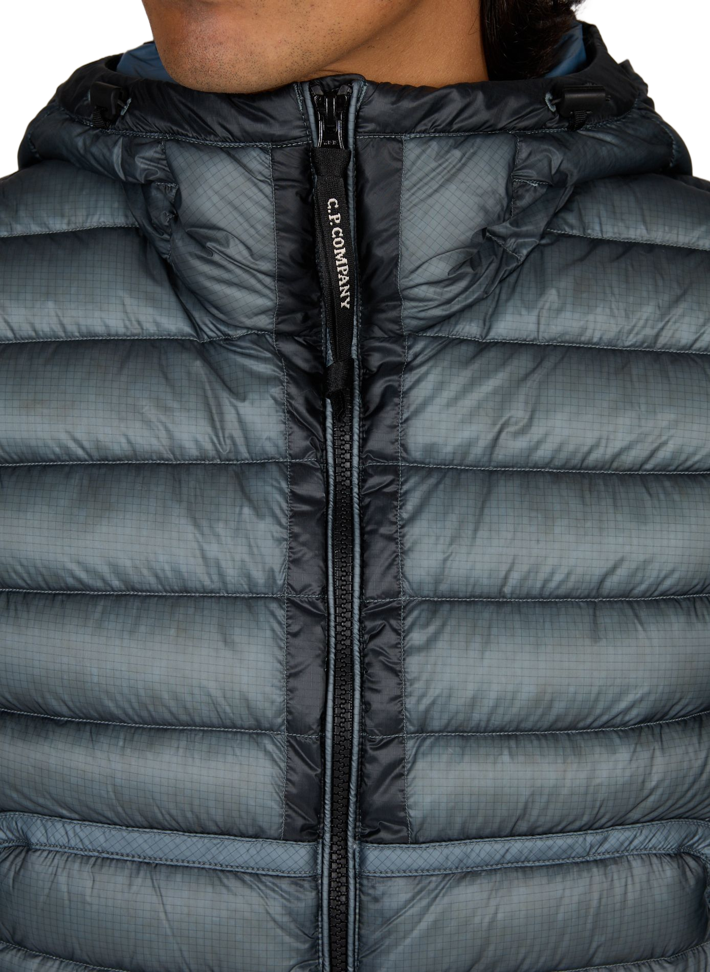 Bodywarmer met capuchon CP COMPANY Blauw