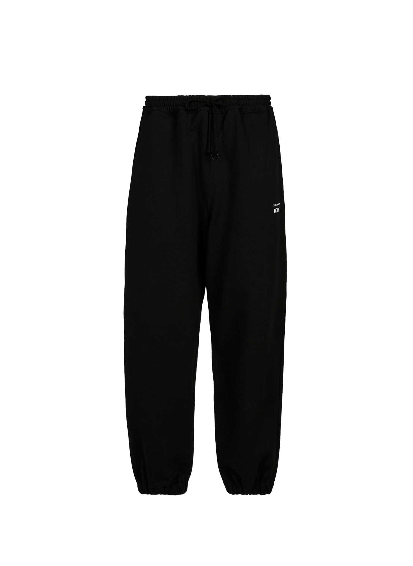 Pantalon de survêtement à logo en coton COMME DES GARCONS HOMME Noir