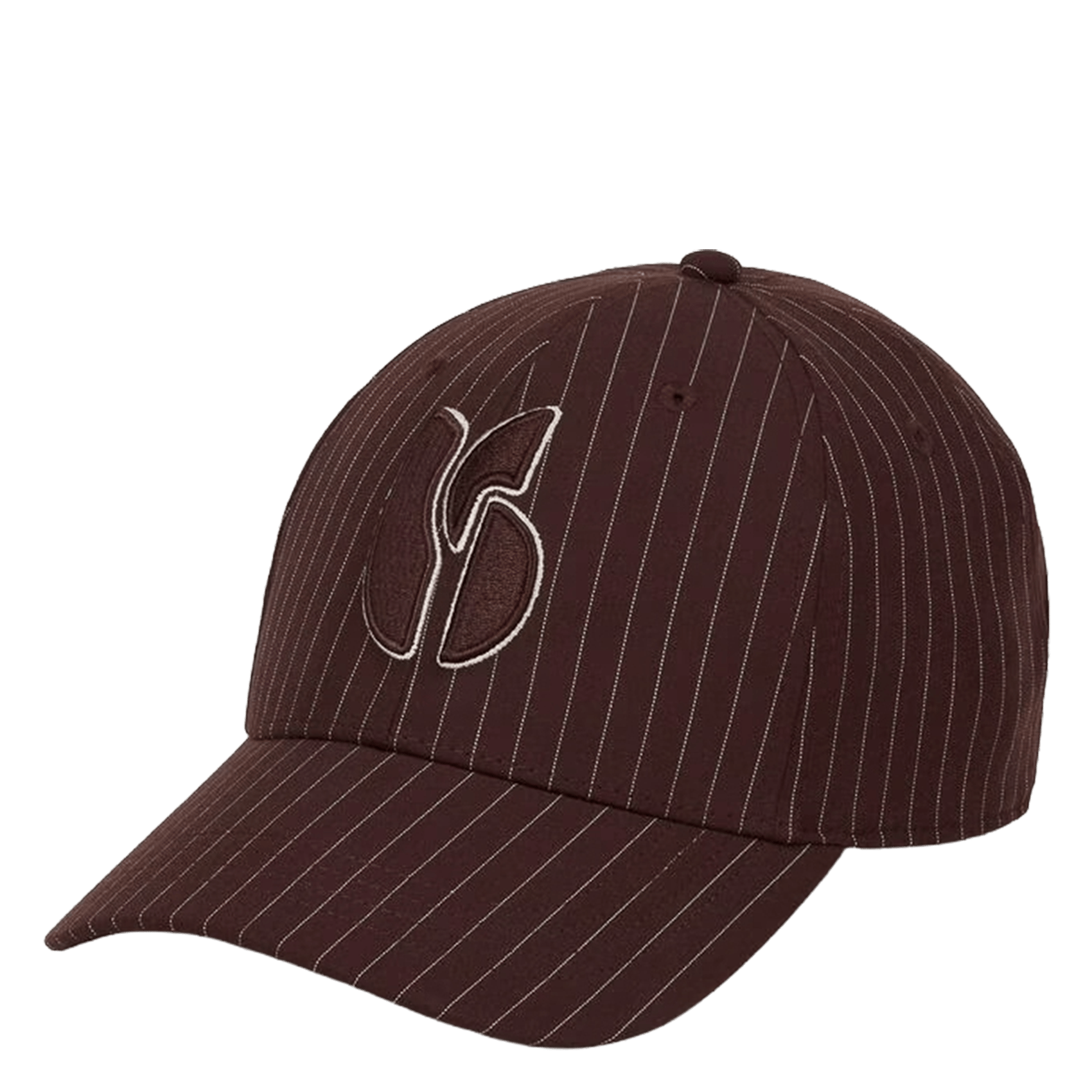 Gestreepte pet met Harlow-logo BA&SH Bruin