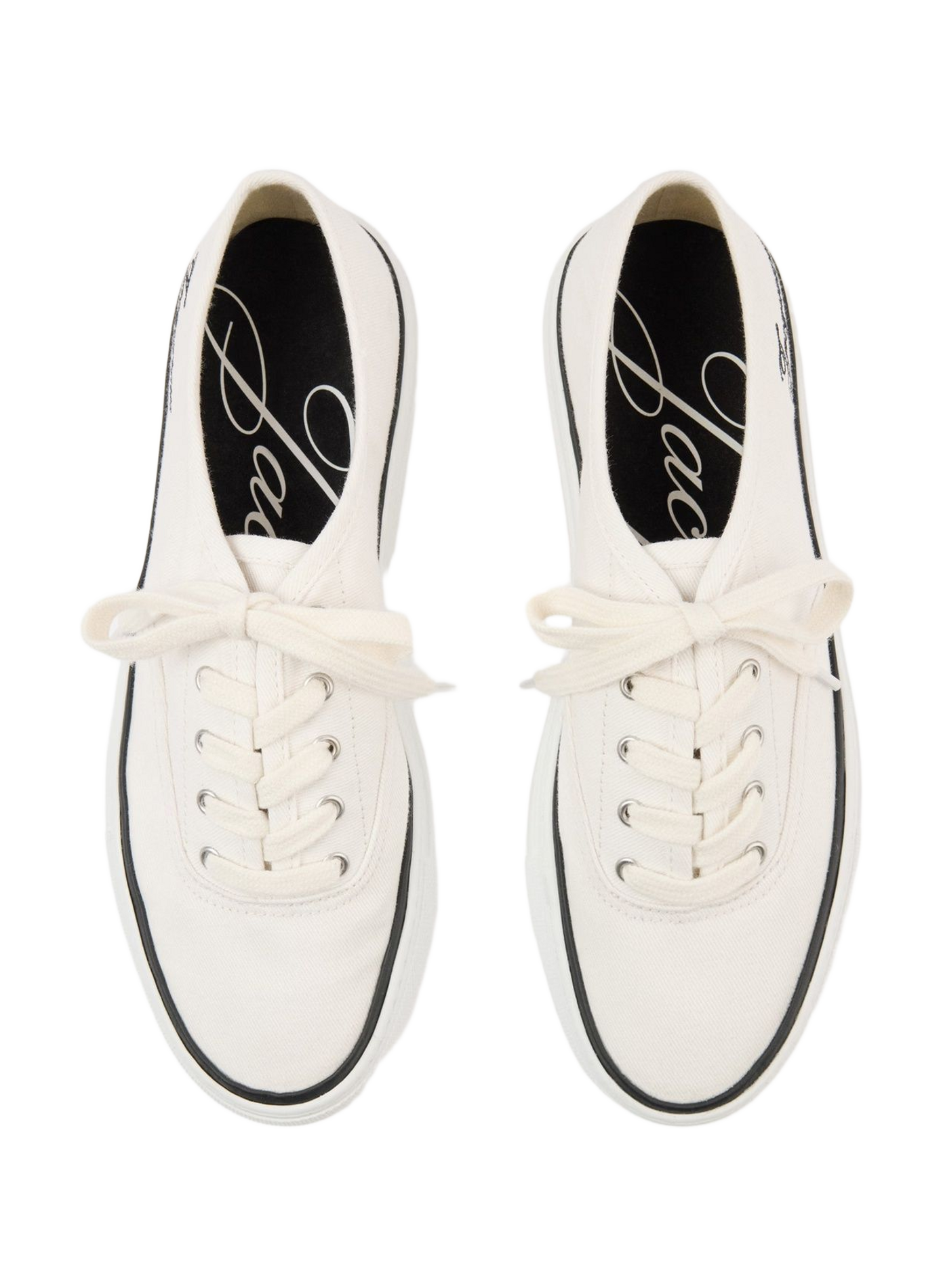 The low-top Féfé cotton sneakers JACQUEMUS White
