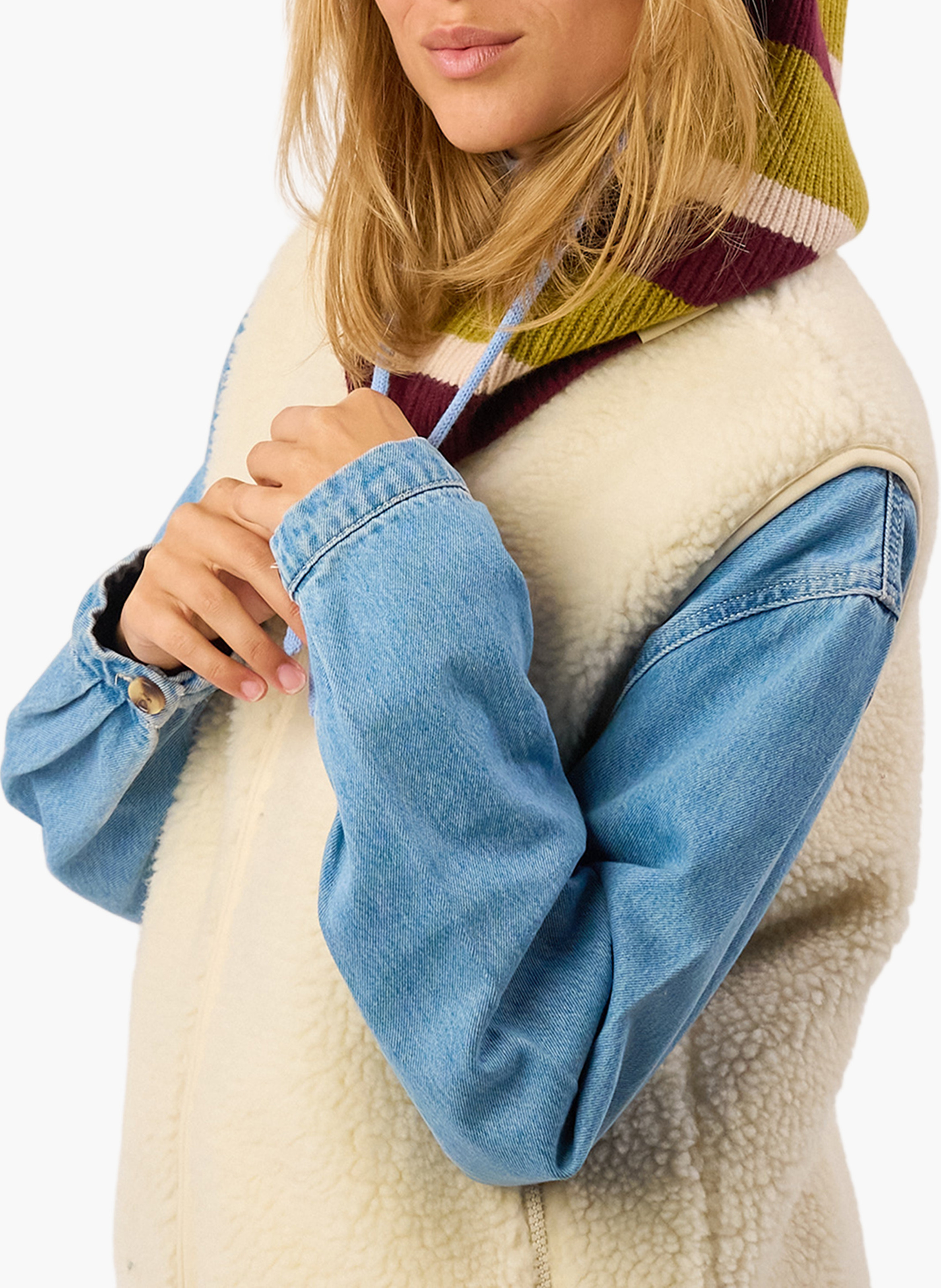 Cagoule en laine BILLYBELT Vert