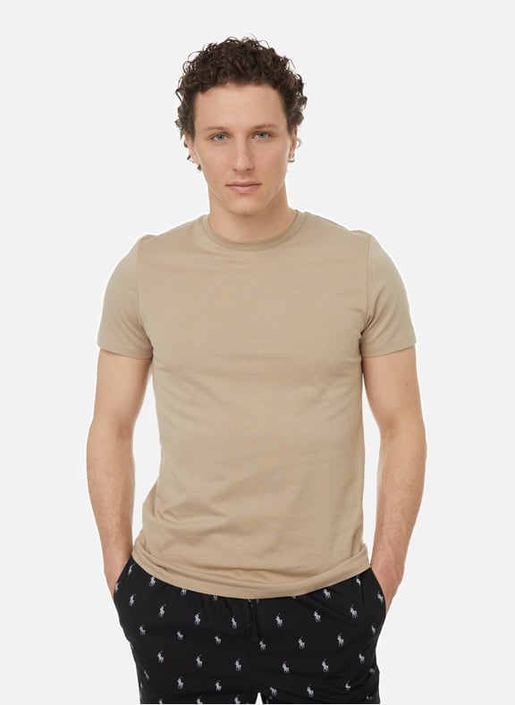T-shirt Jimmy col rond en coton Beige by A.P.C. A.P.C. T-shirt Jimmy col rond en coton Beige