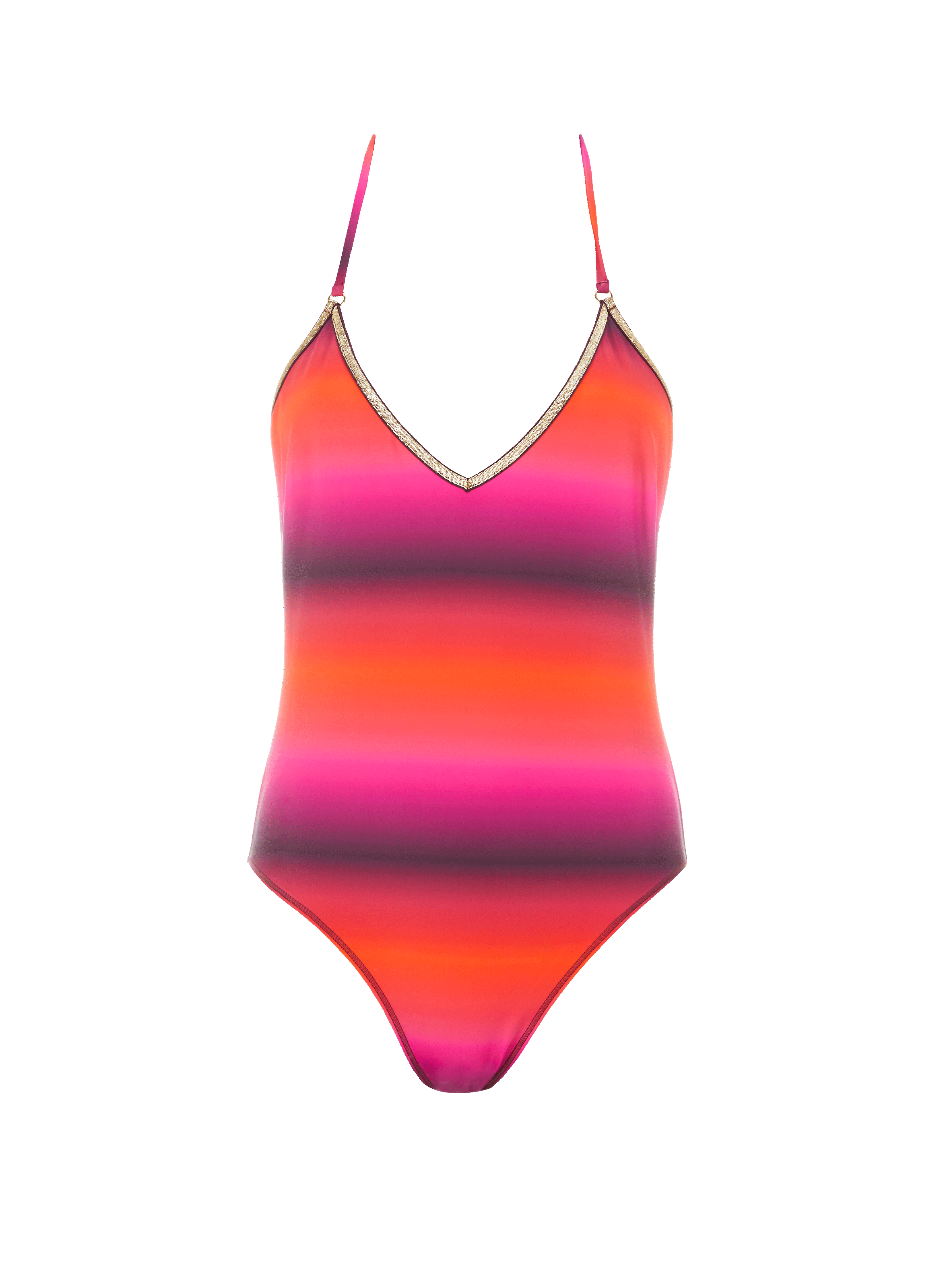 Maillot de bain une pièce dégradé