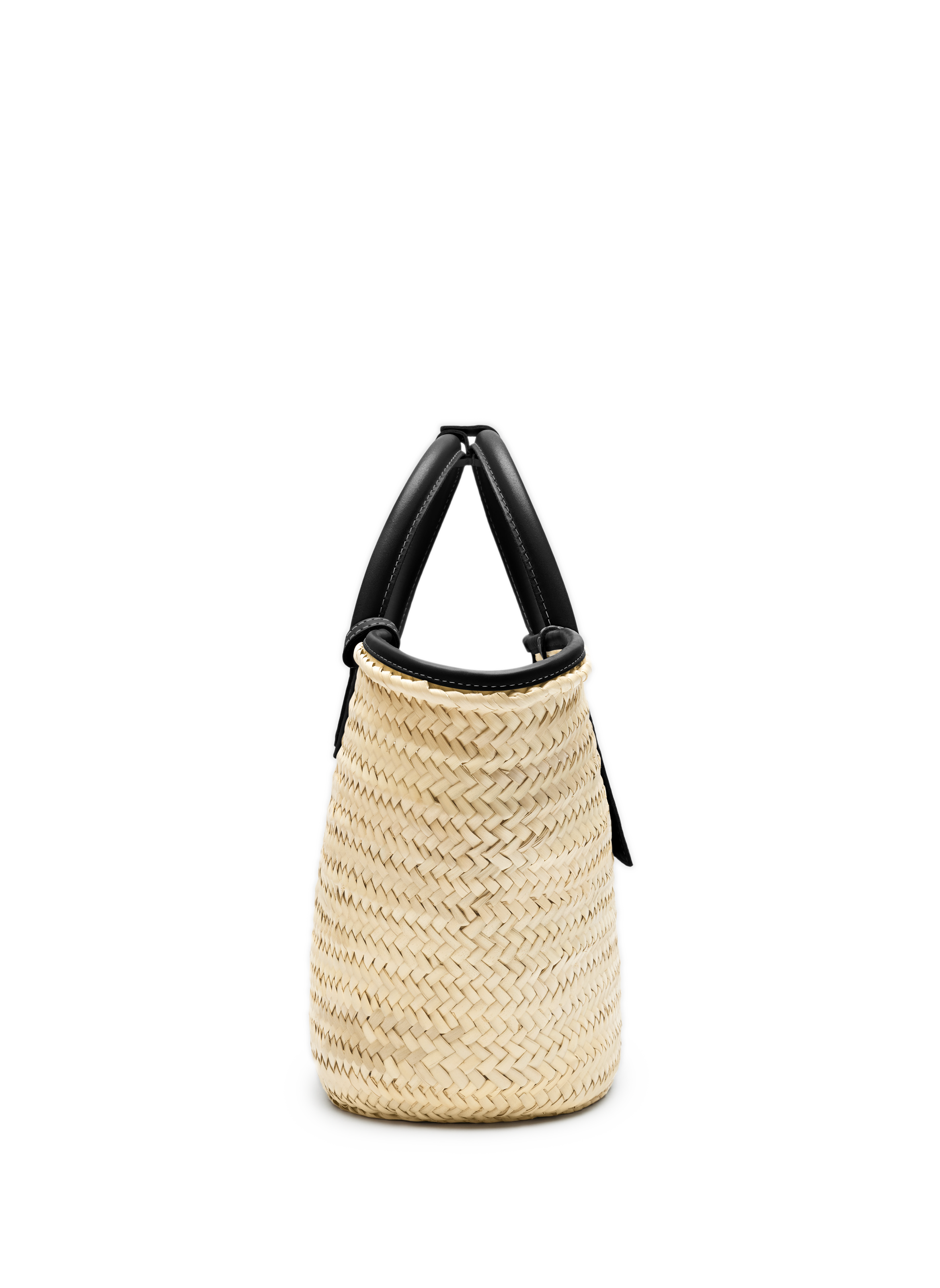 Le Panier Soli raffia bag  JACQUEMUS Black