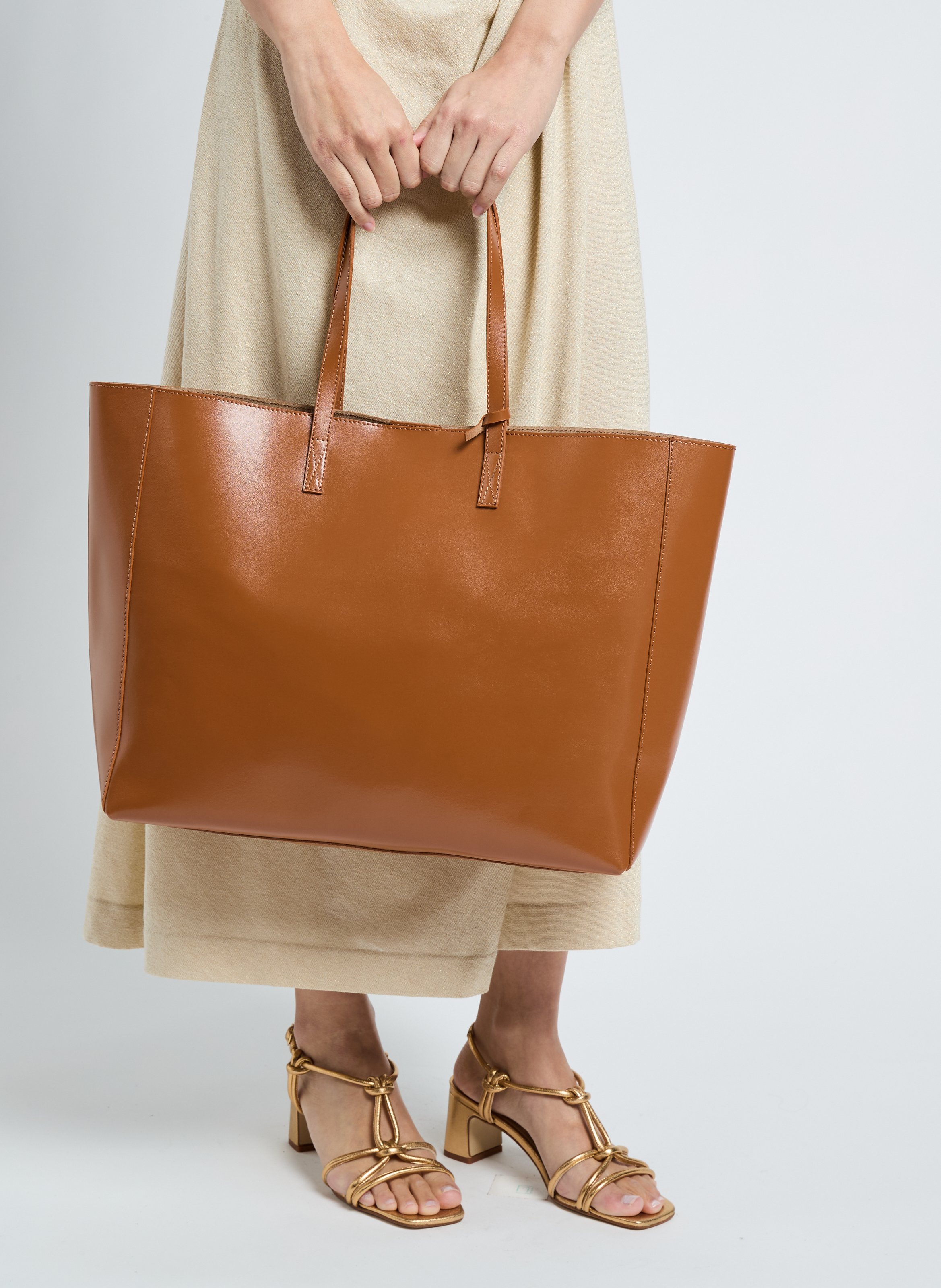 Sac cabas Fabie SAISON 1865 Marron