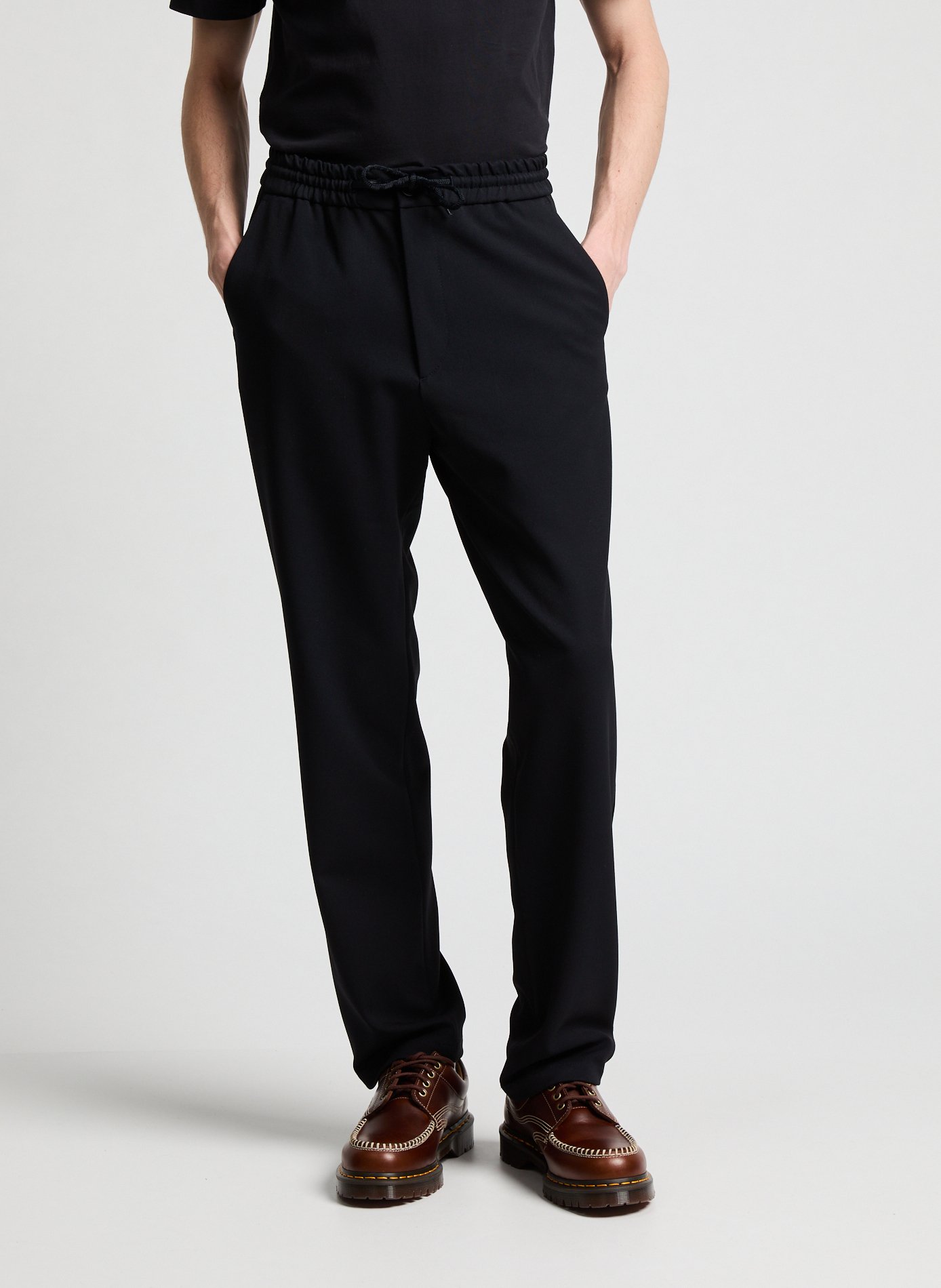 Derbies crantées en cuir  DR. MARTENS Marron