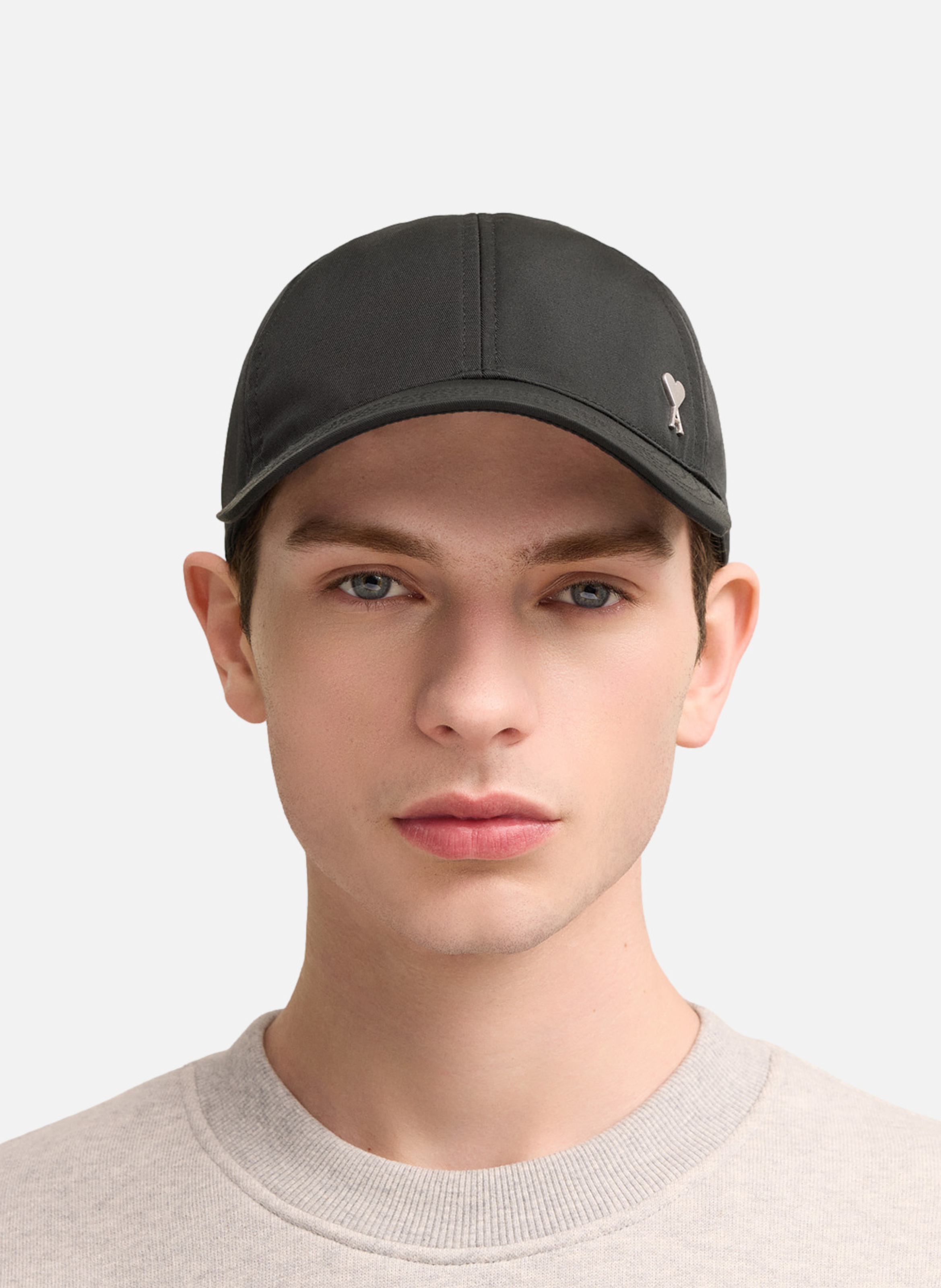 Casquette rivet ami de coeur unisexe AMI PARIS Noir