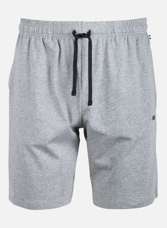 Short de pyjama en coton mélangé Argent by BOSS BOSS Short de pyjama en coton mélangé Argent