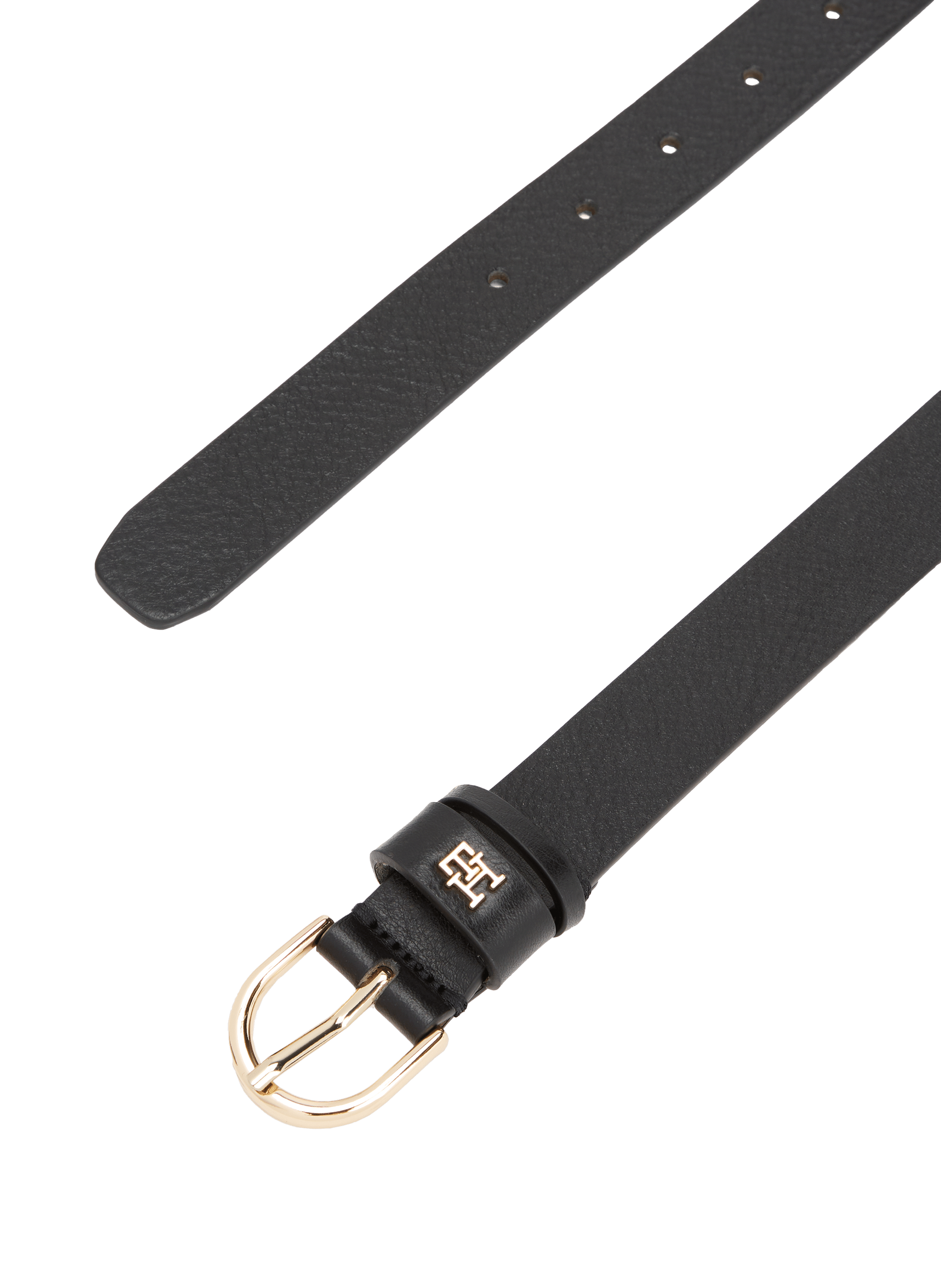 Ceinture en cuir TOMMY HILFIGER Noir
