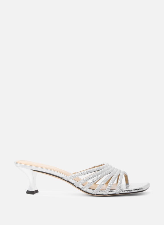 Low heel sandals Silver by MICHAEL KORS MICHAEL KORS Low heel sandals Silver