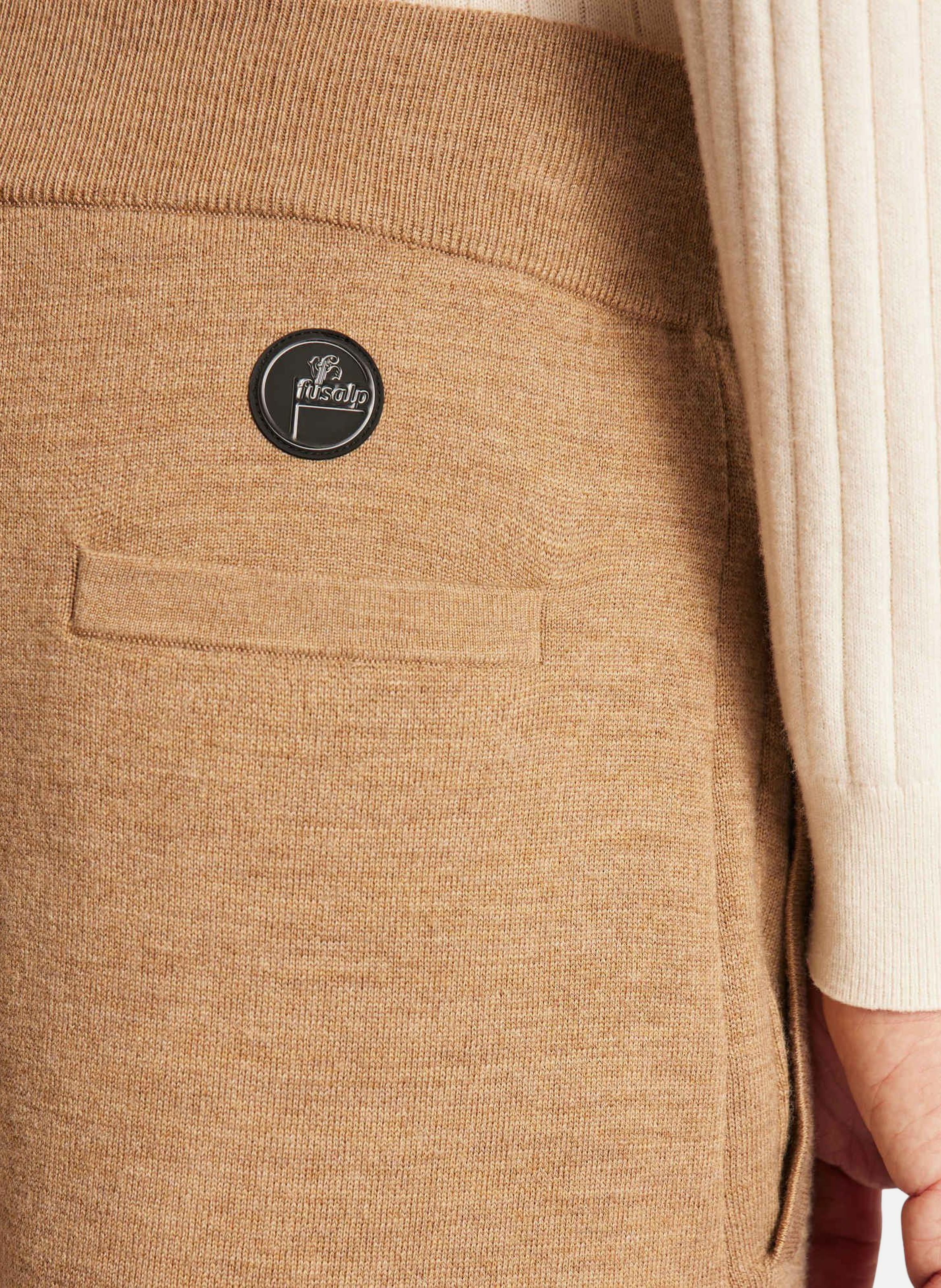 Pantalon gaston coupe ample FUSALP Beige