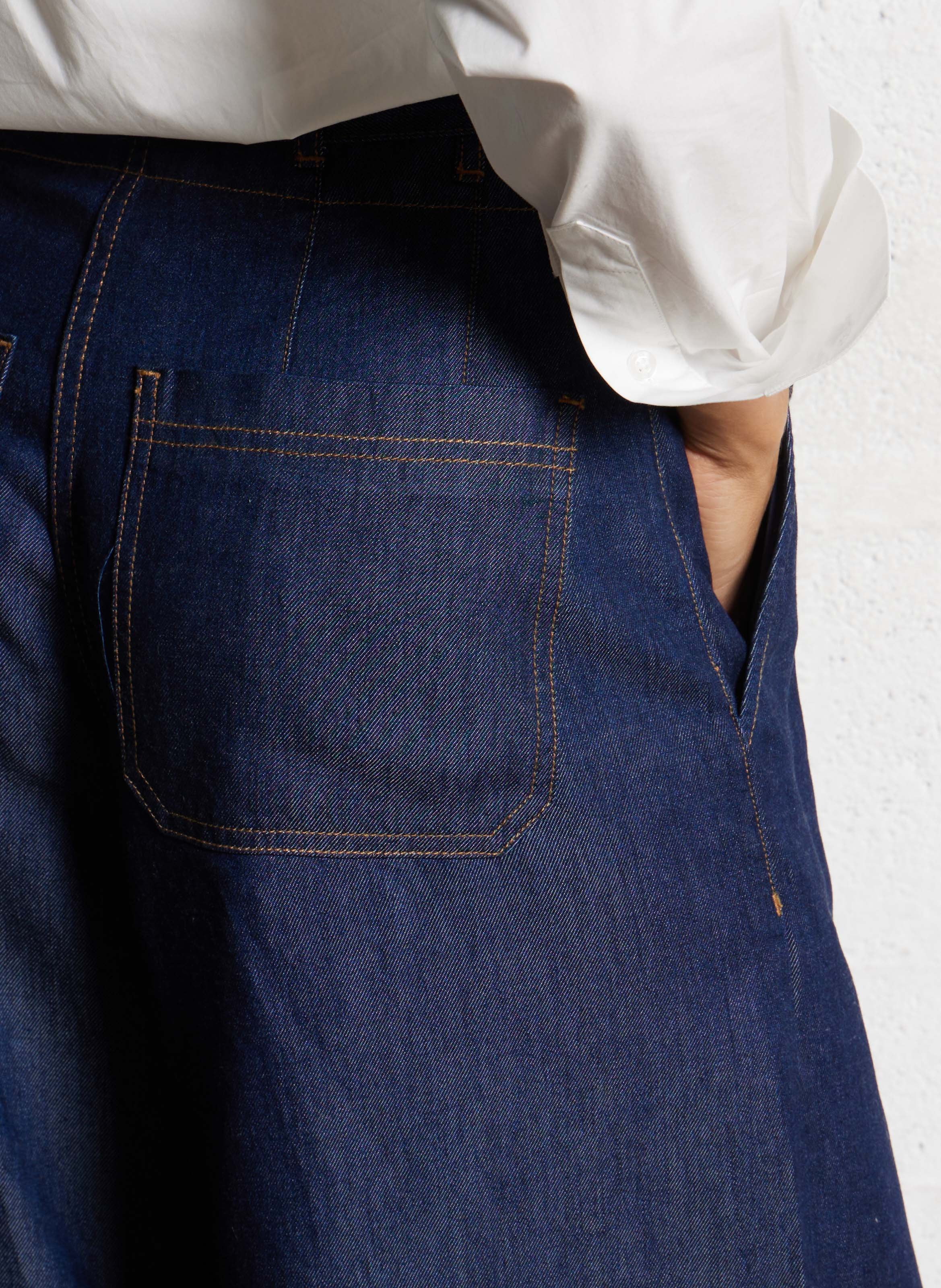 Jean large elisa IKKS Bleu