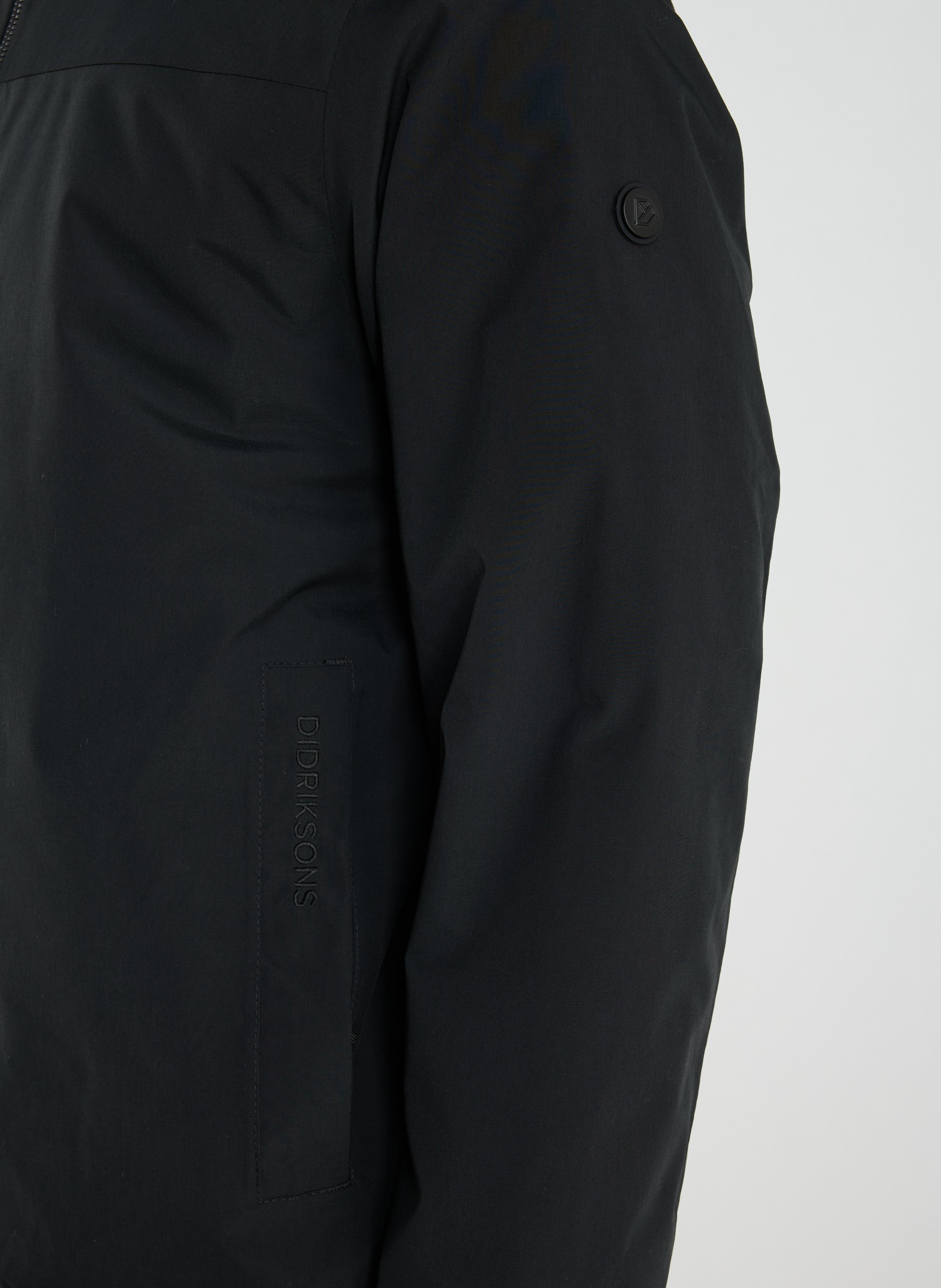Parka droite col montant DIDRIKSONS Noir