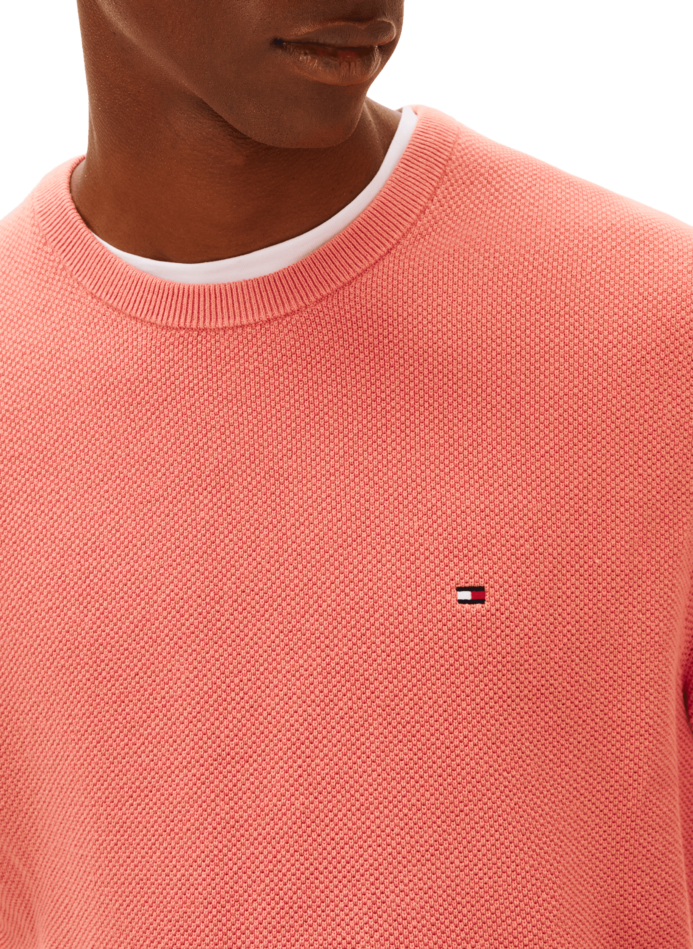 Cotton-blend jumper TOMMY HILFIGER Pink