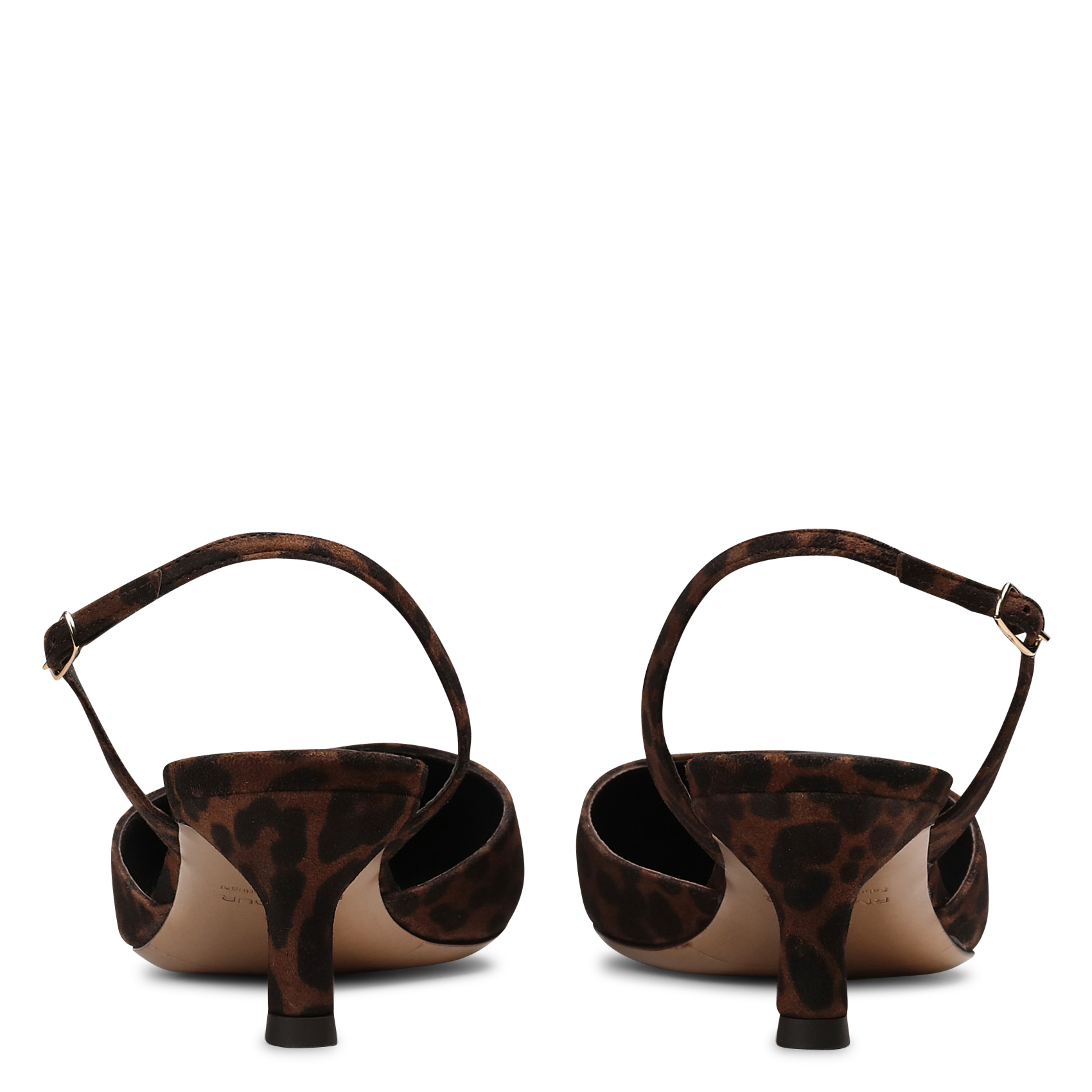 Escarpin en cuir imprimé n°411 RIVECOUR Multicolore