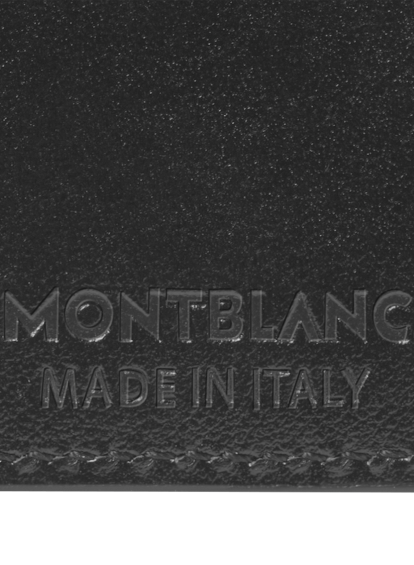  Leather card holder MONTBLANC Black