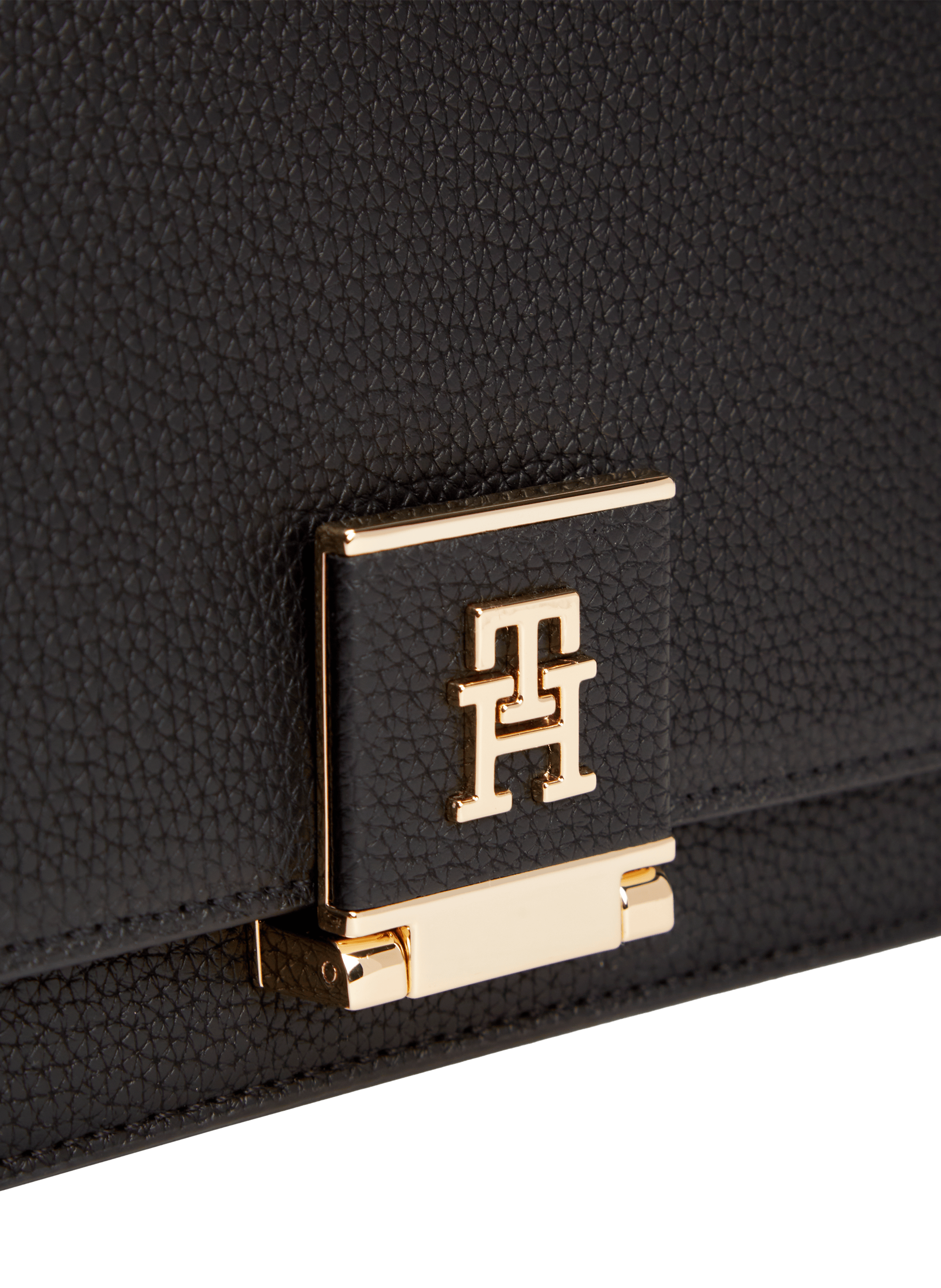 Sac à bandoulière grainé TOMMY HILFIGER Noir