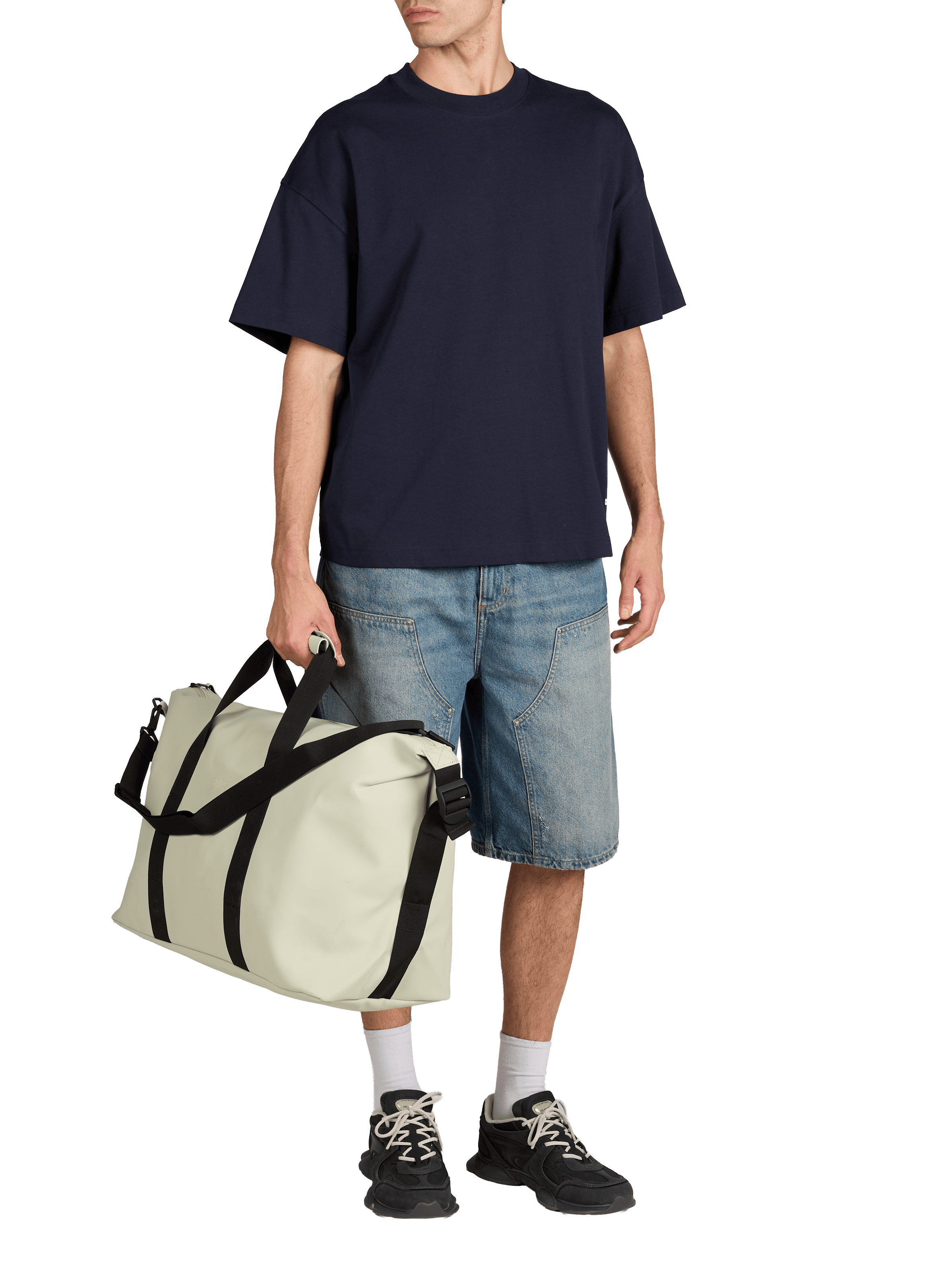 T-shirt ample à col rond en coton organique CARHARTT WIP Bleu