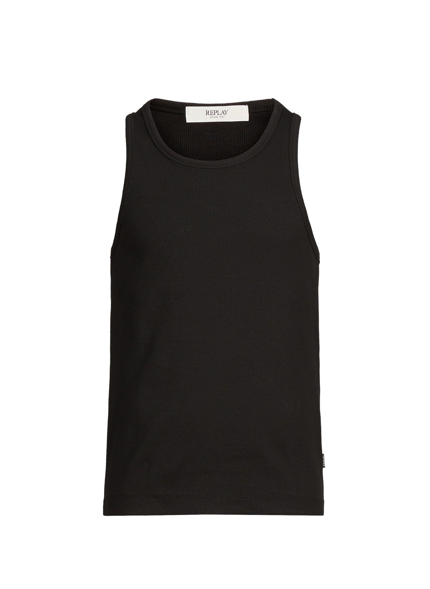 Débardeur en coton mélangé REPLAY Noir