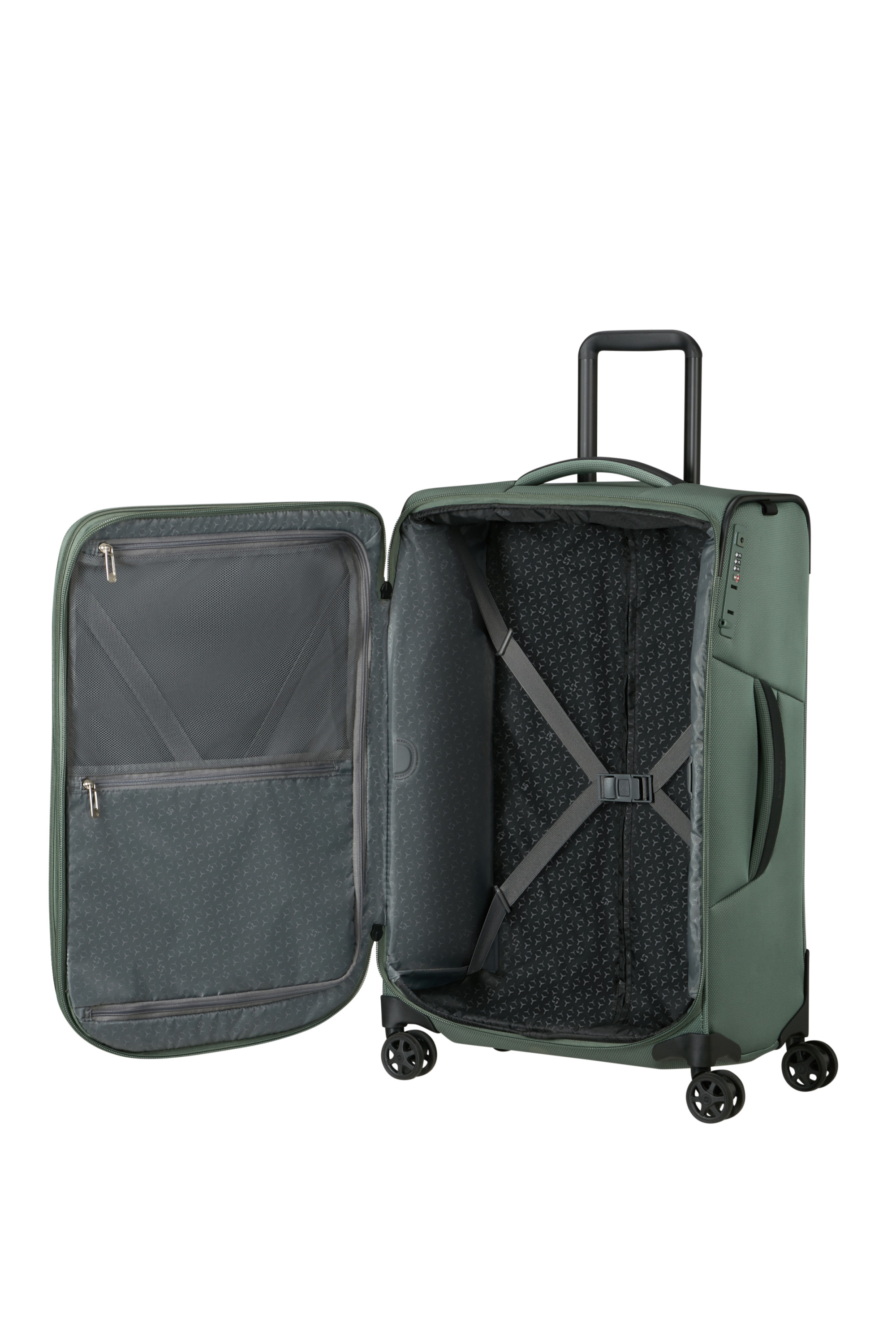 Respark valise 4 roues taille m SAMSONITE Vert