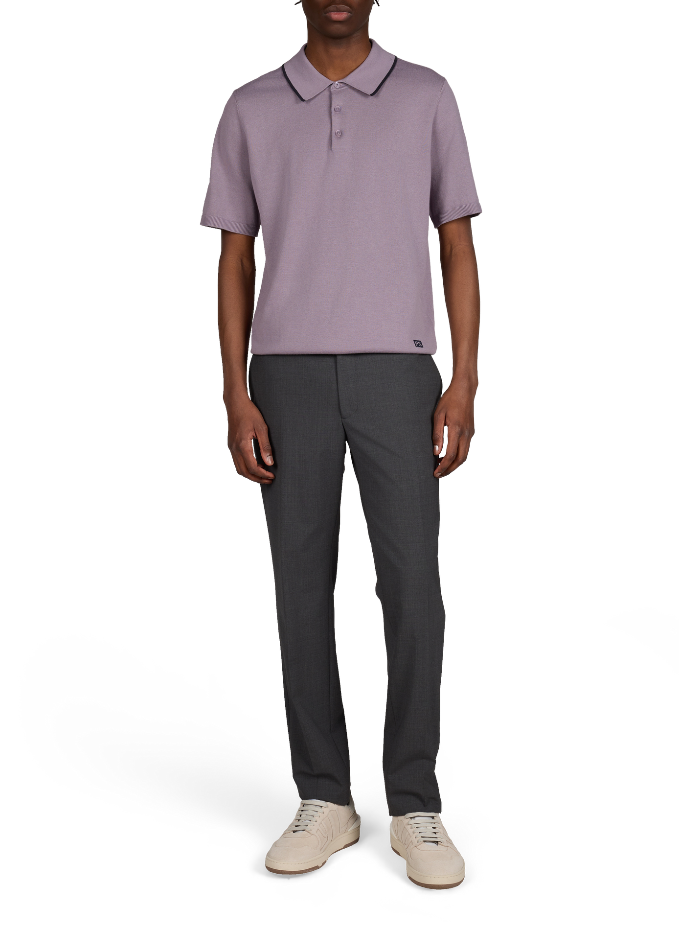 Pantalon Dostum-S uni en laine mélangée AU PRINTEMPS PARIS Gris