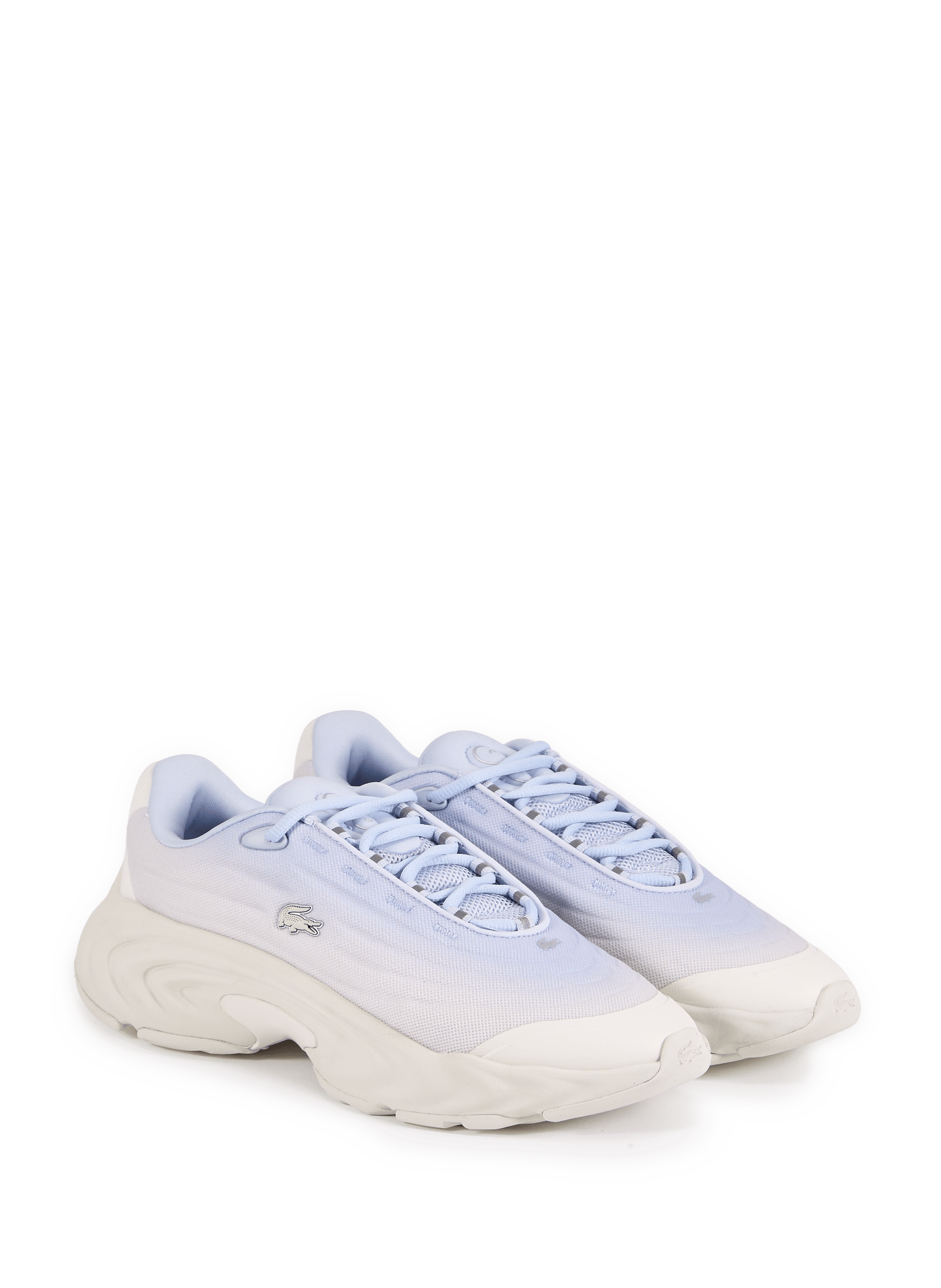 Low-top leather sneakers by Spinor LACOSTE Blue