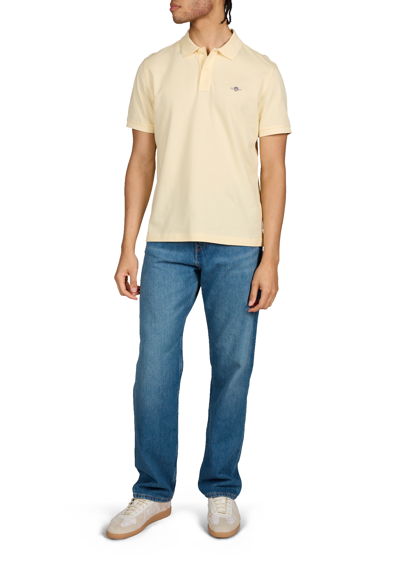  Cotton polo shirt  GANT Yellow