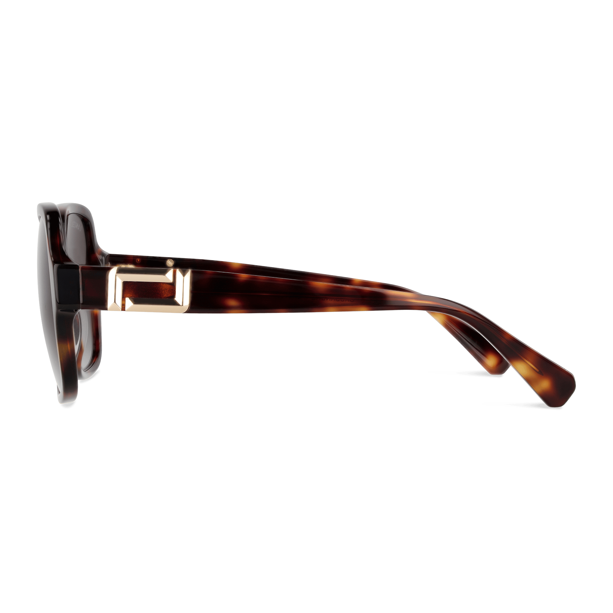 Lunettes de soleil cassandre de lancel en acétate LANCEL Marron