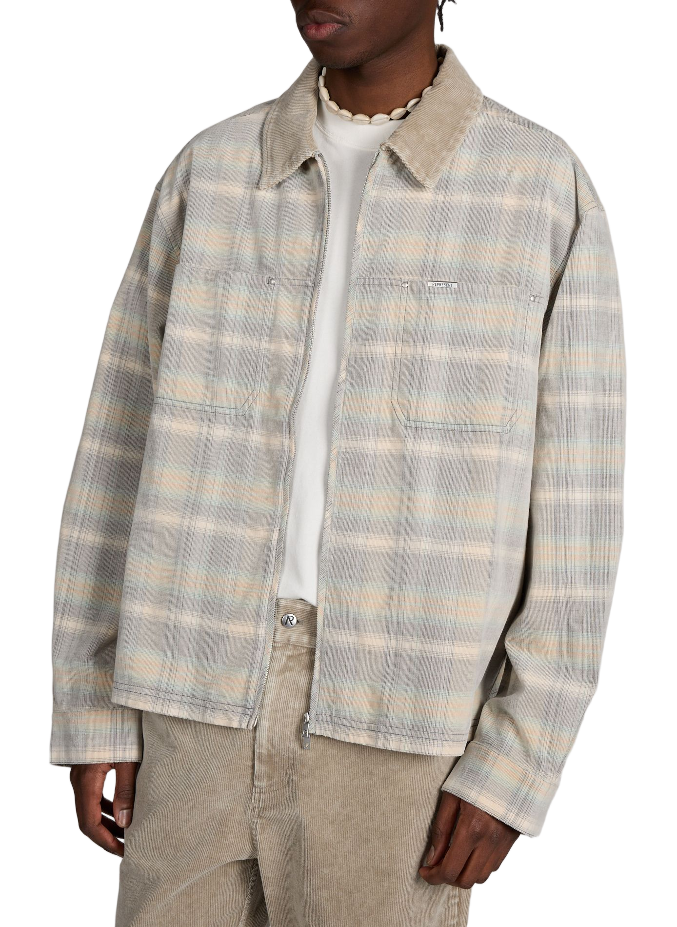 Surchemise en coton REPRESENT Bleu